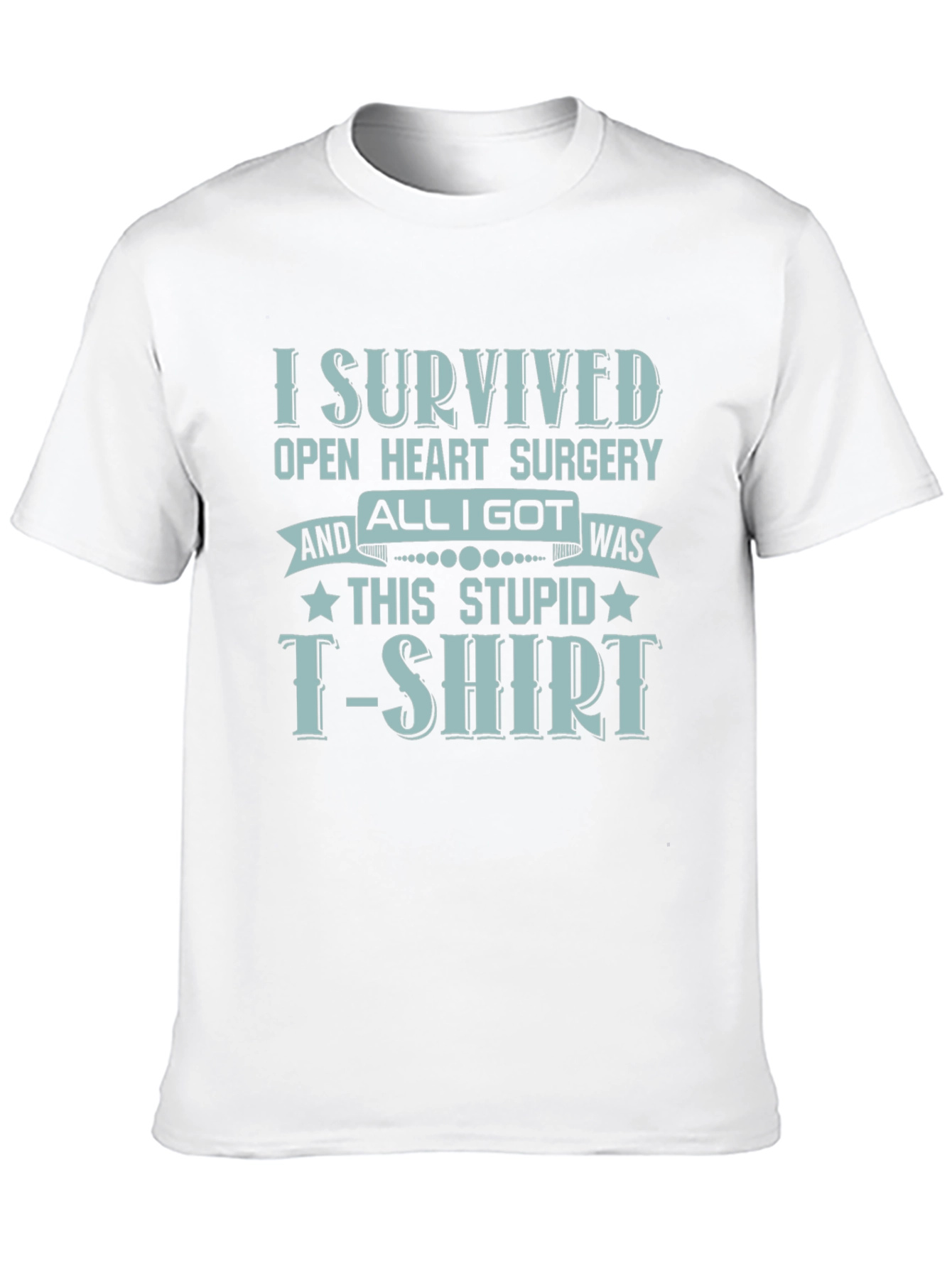 I Survived Open Heart Surgery T-Shirt
