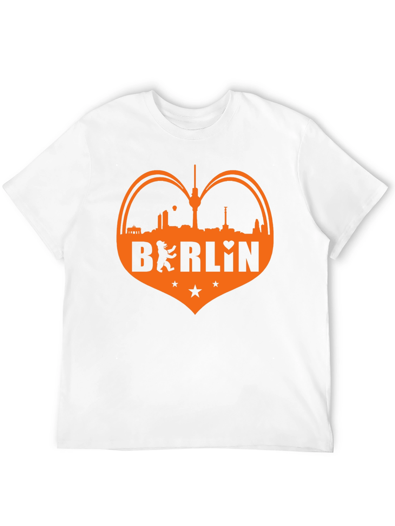 Berlin Heart Graphic Tee - Black
