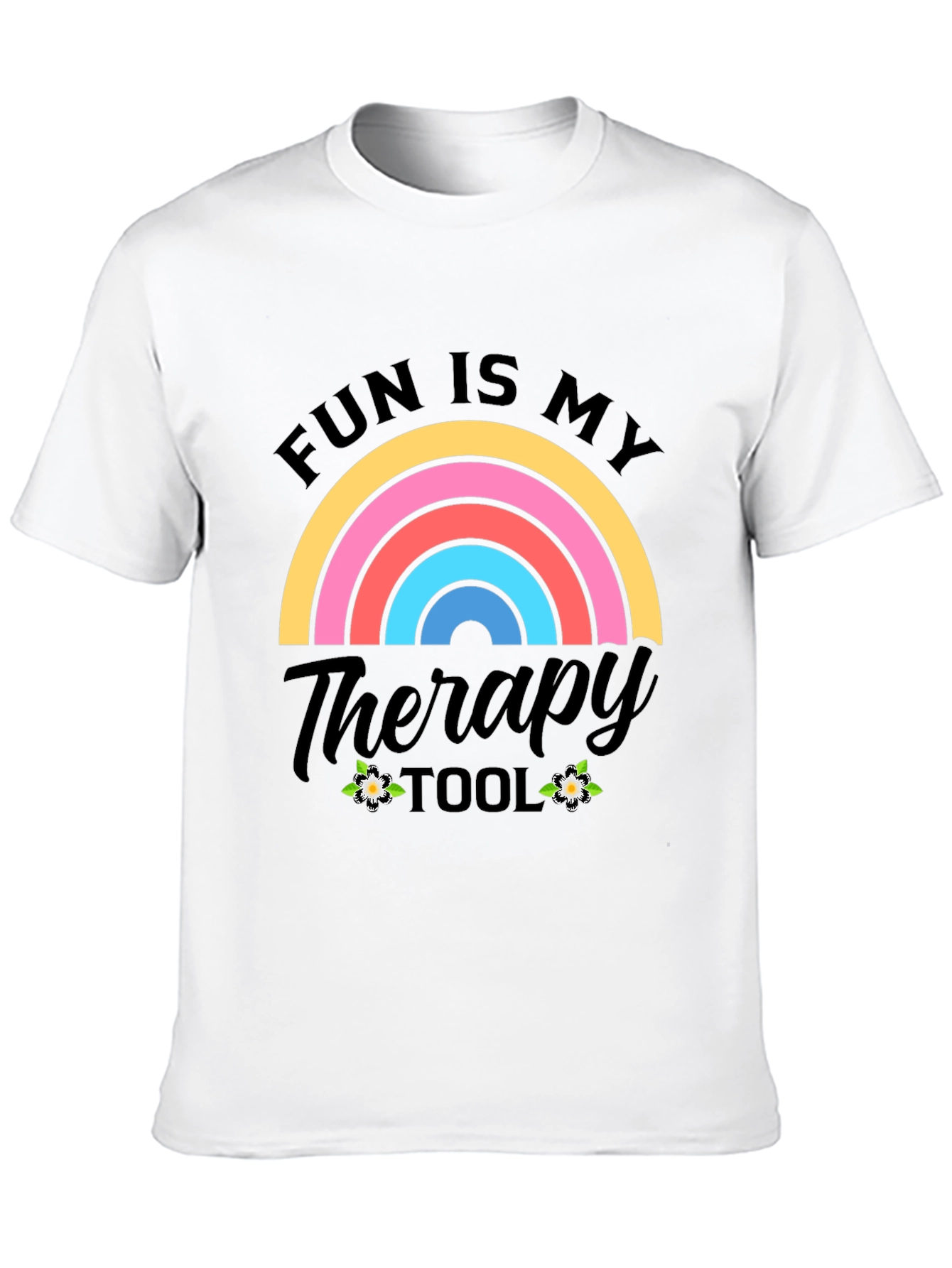 Fun Is My Therapy Tool Graphic T-Shirt