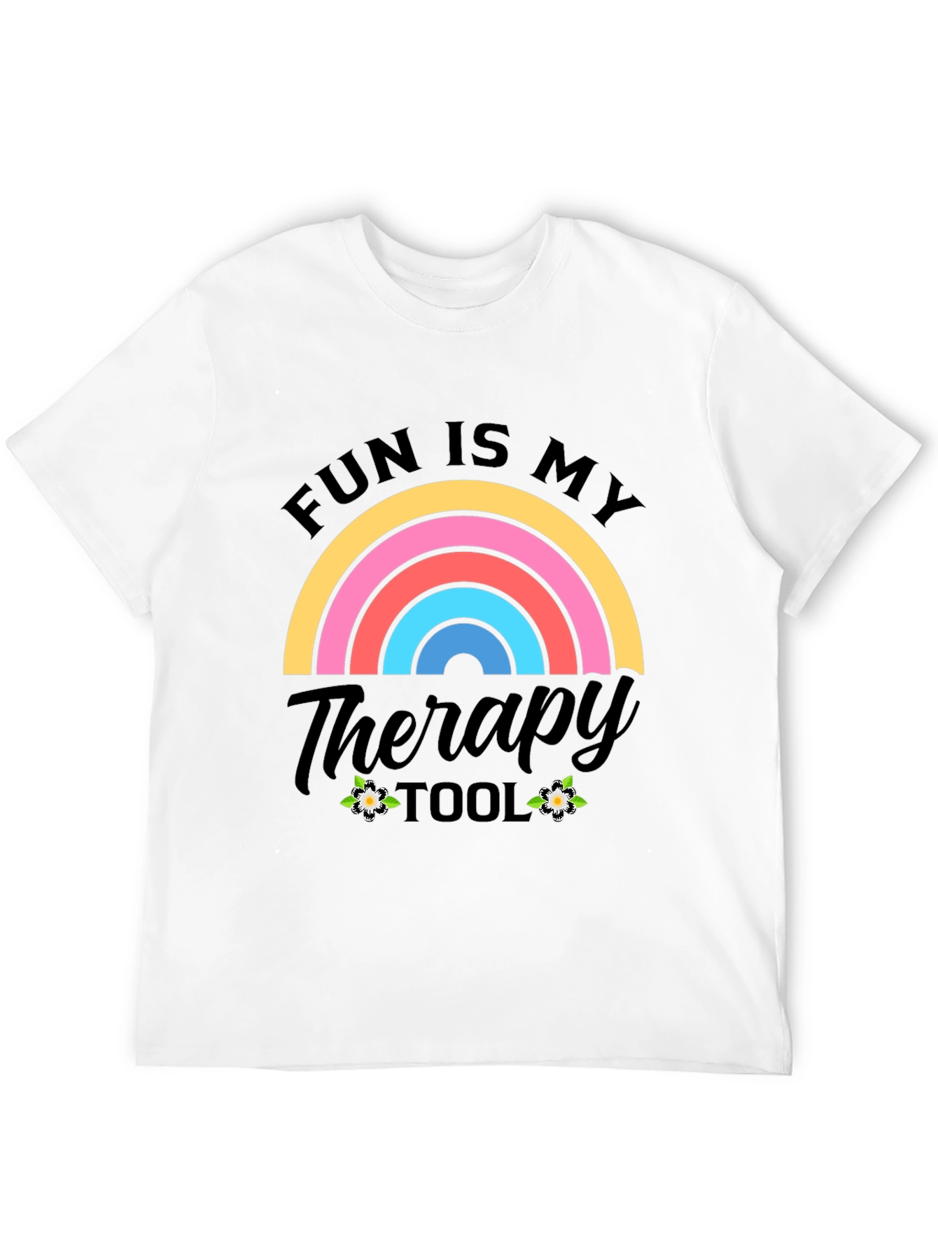 Fun Is My Therapy Tool Graphic T-Shirt