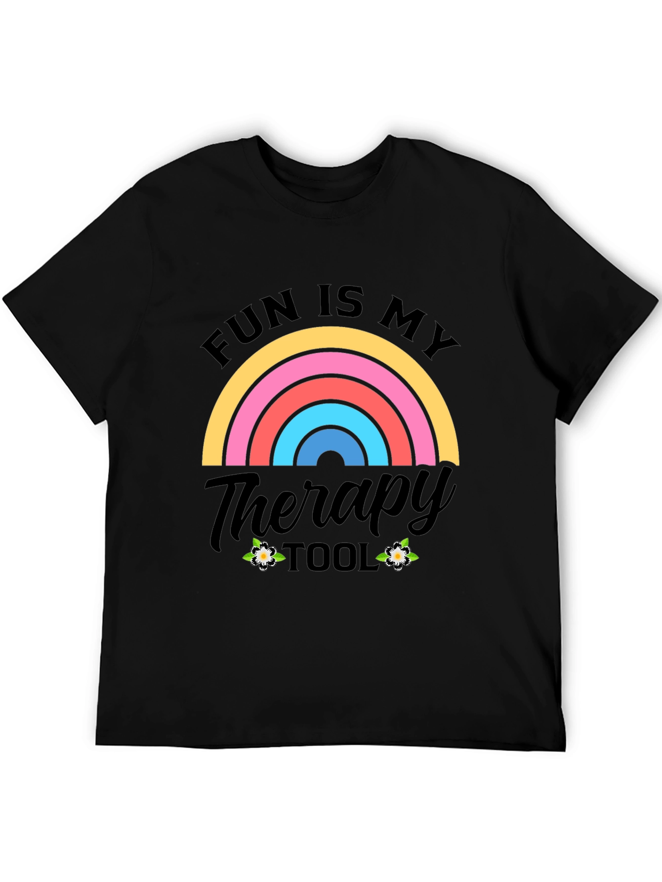 Fun Is My Therapy Tool Graphic T-Shirt