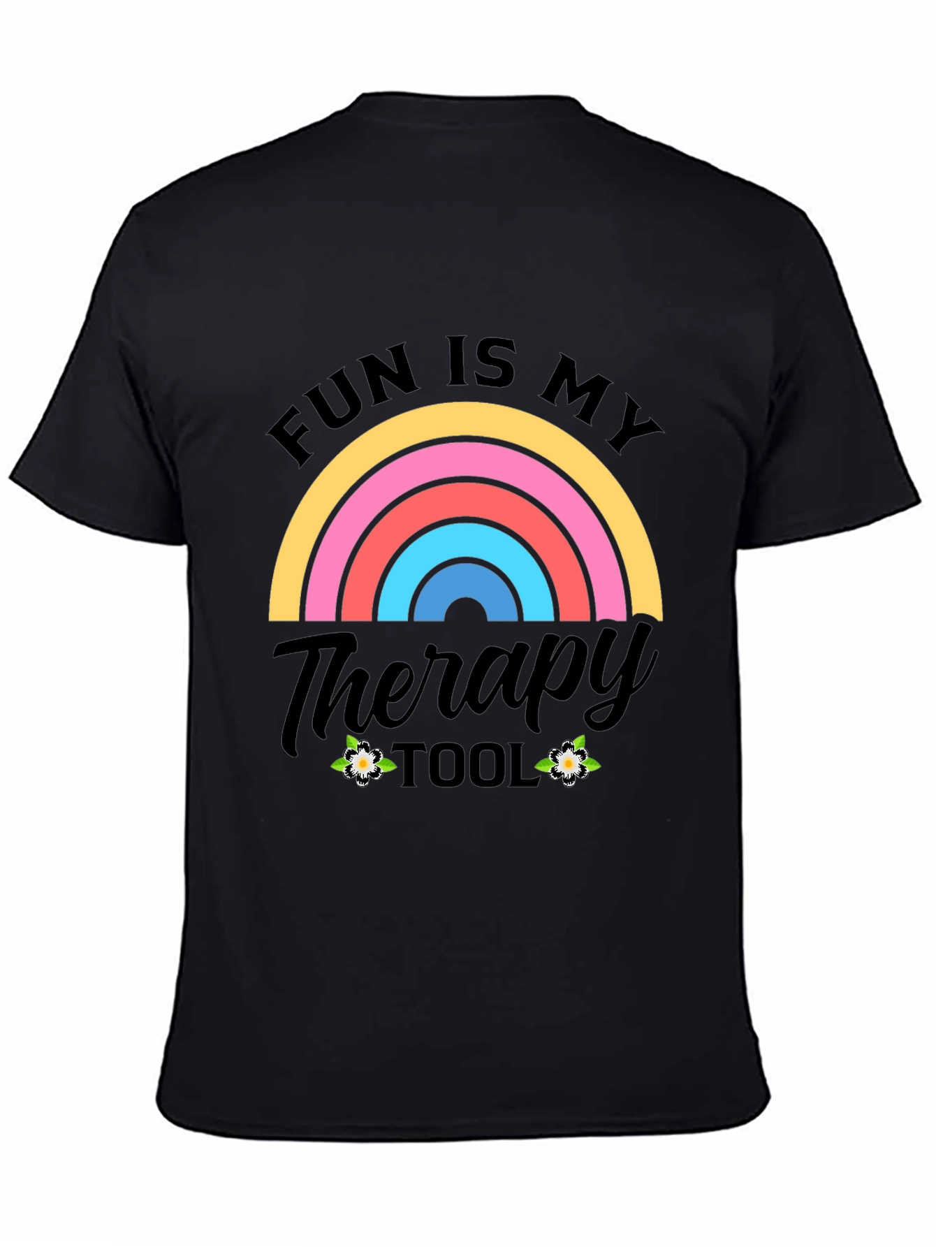 Fun Is My Therapy Tool Graphic T-Shirt