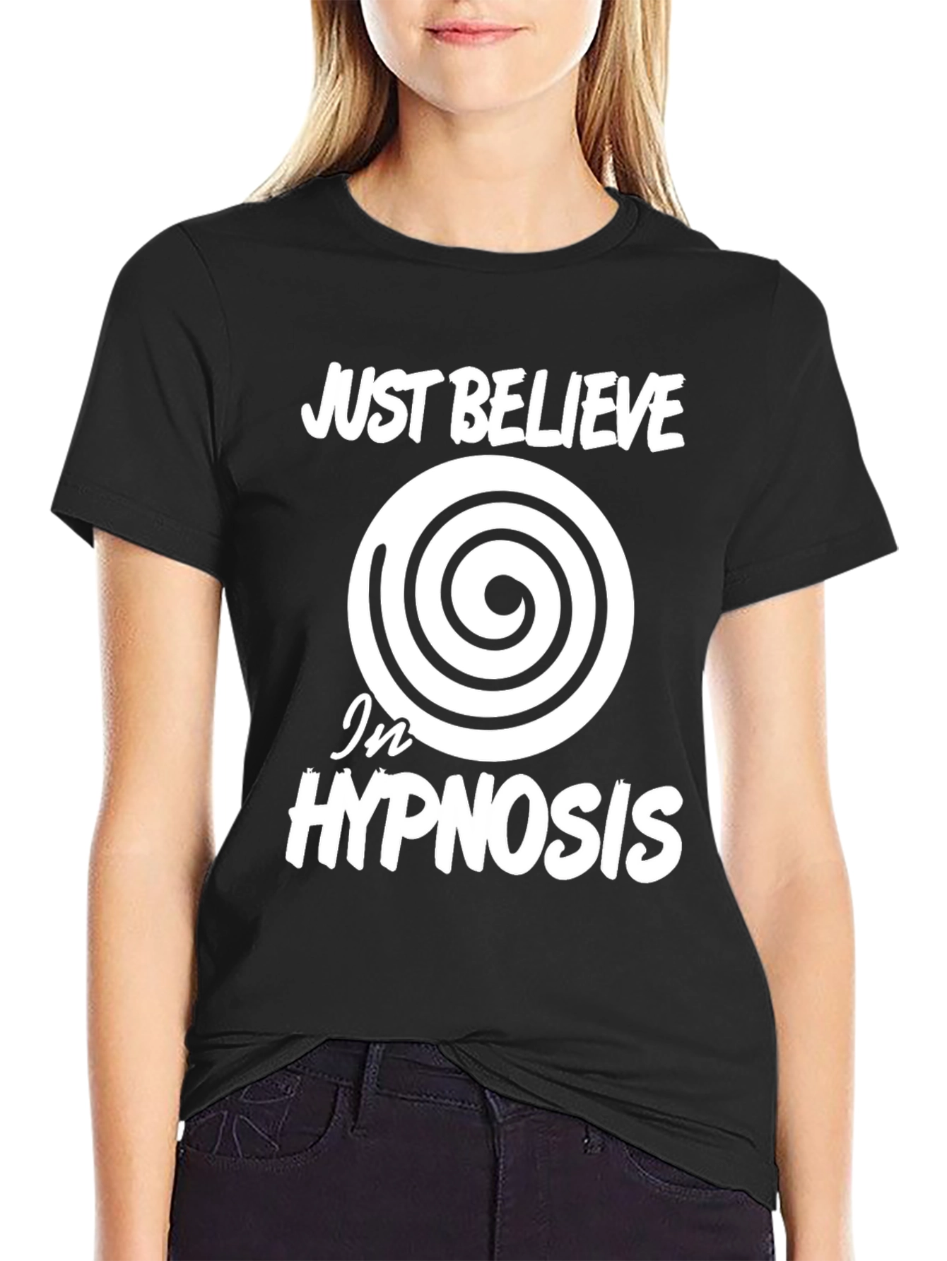 Hypnosis Belief T-Shirt - Spiral Design