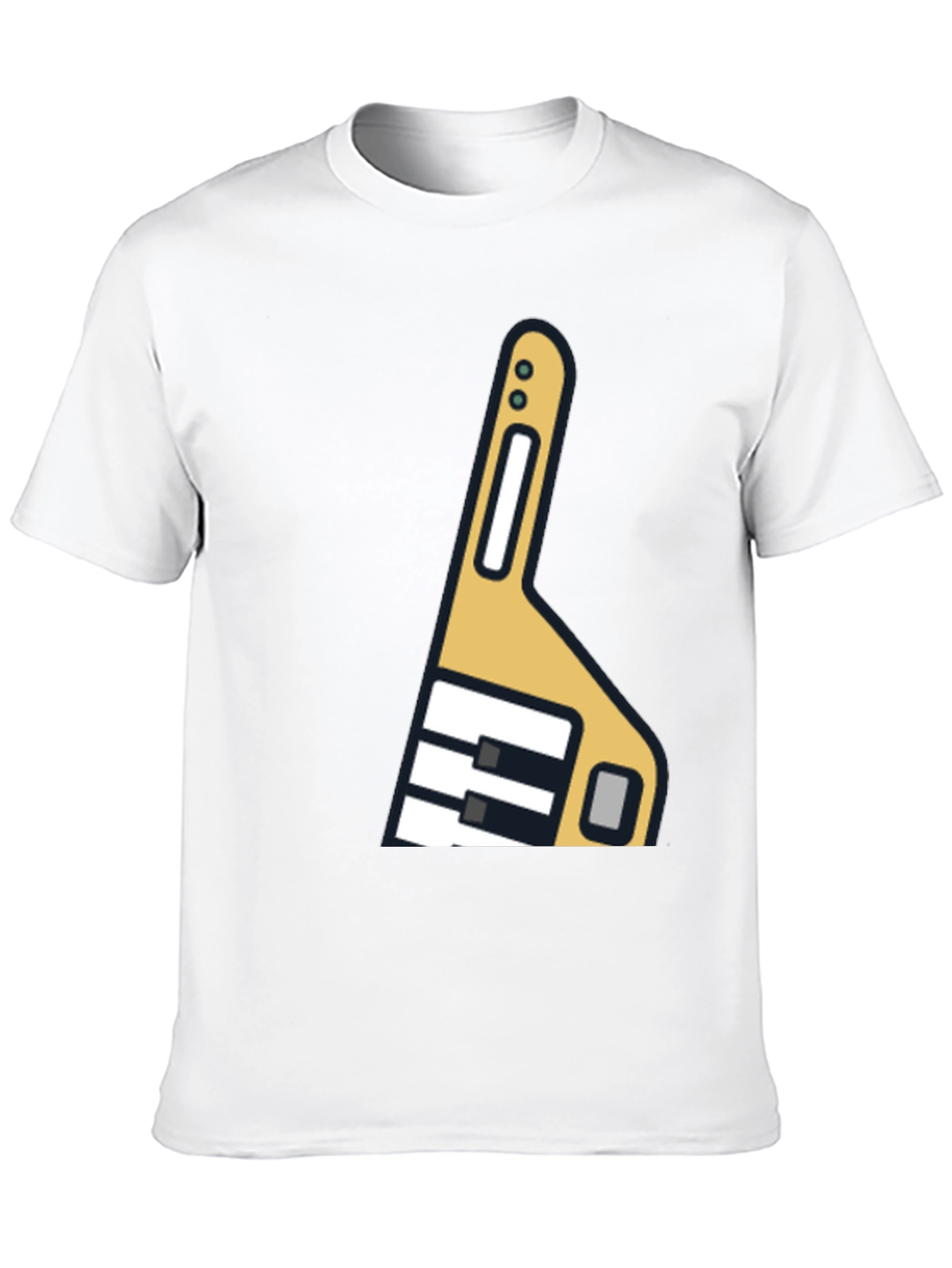 Novelty Wrench Graphic Black T-Shirt
