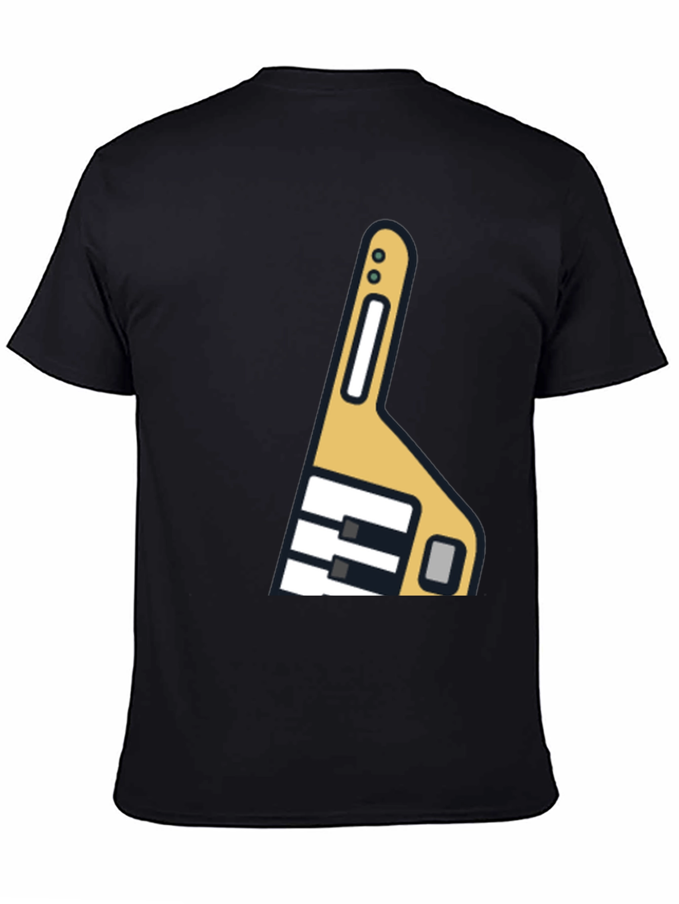 Novelty Wrench Graphic Black T-Shirt