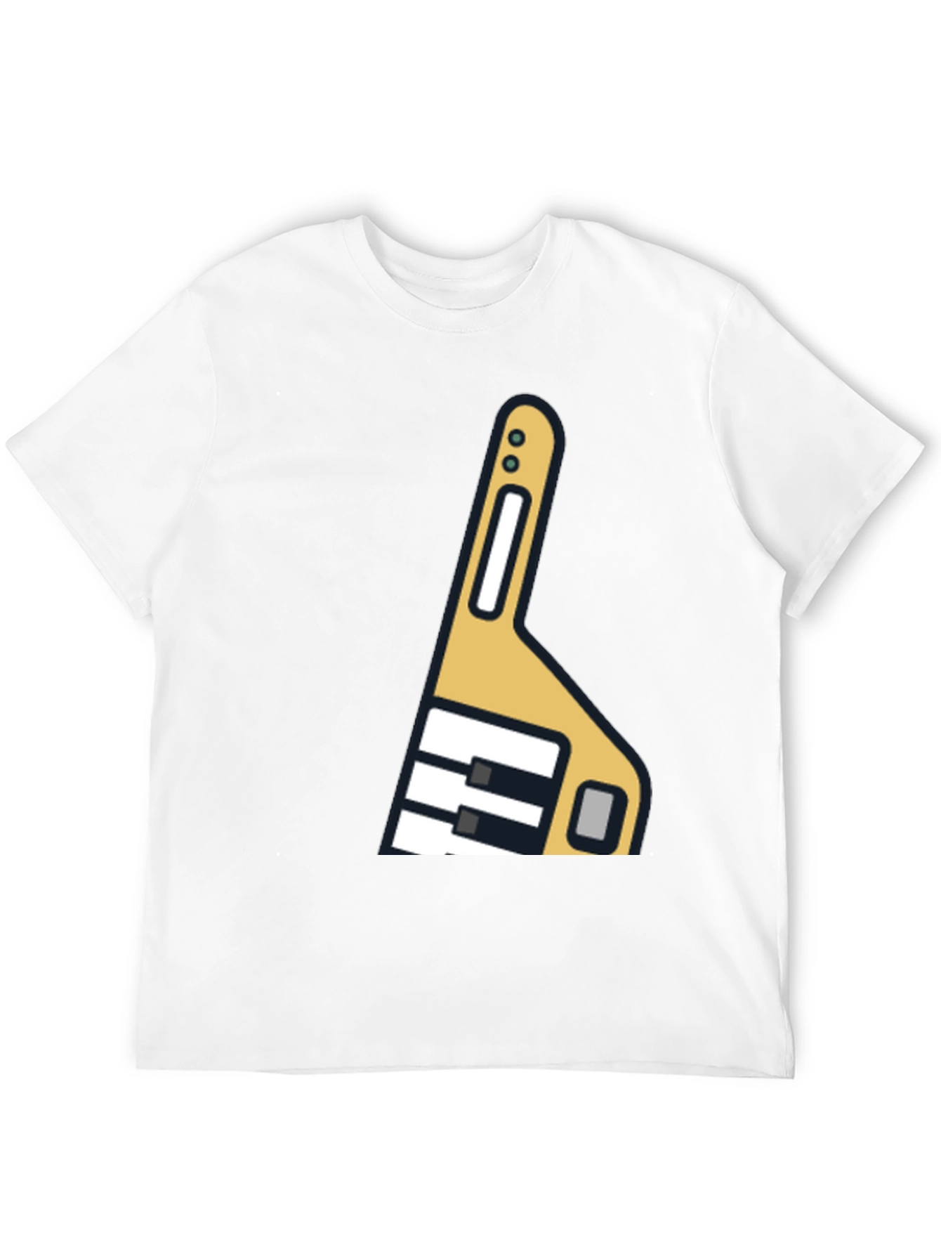 Novelty Wrench Graphic Black T-Shirt