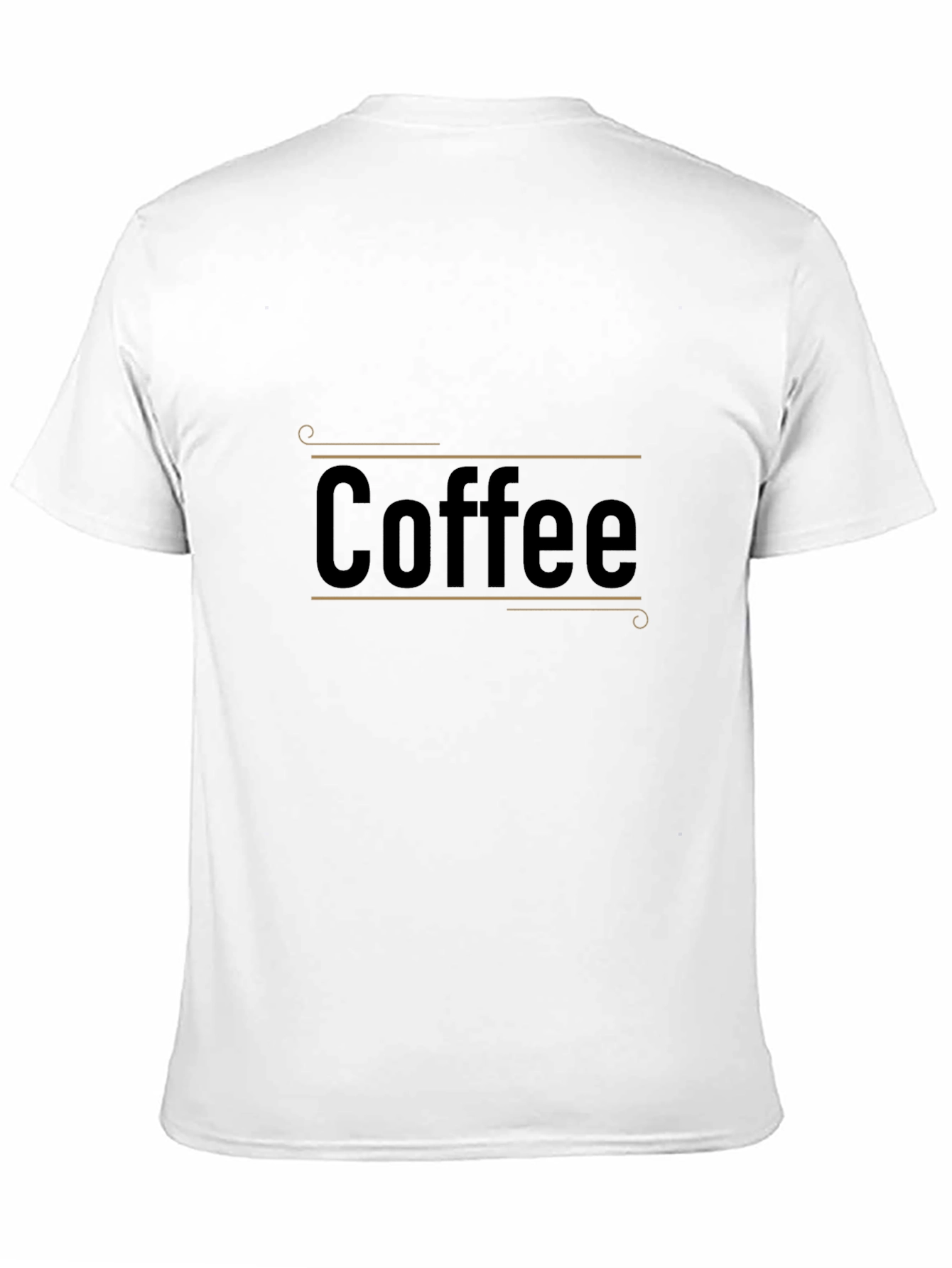 Coffee Graphic Tee - Stylish Black Cotton T-Shirt