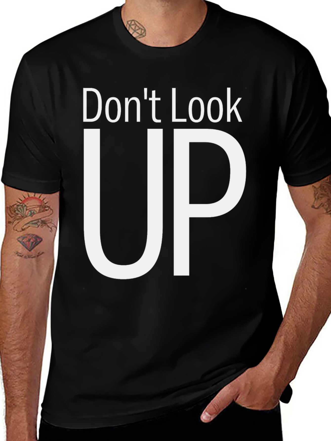 Dont Look Up T-Shirt Comfy Cotton Tee