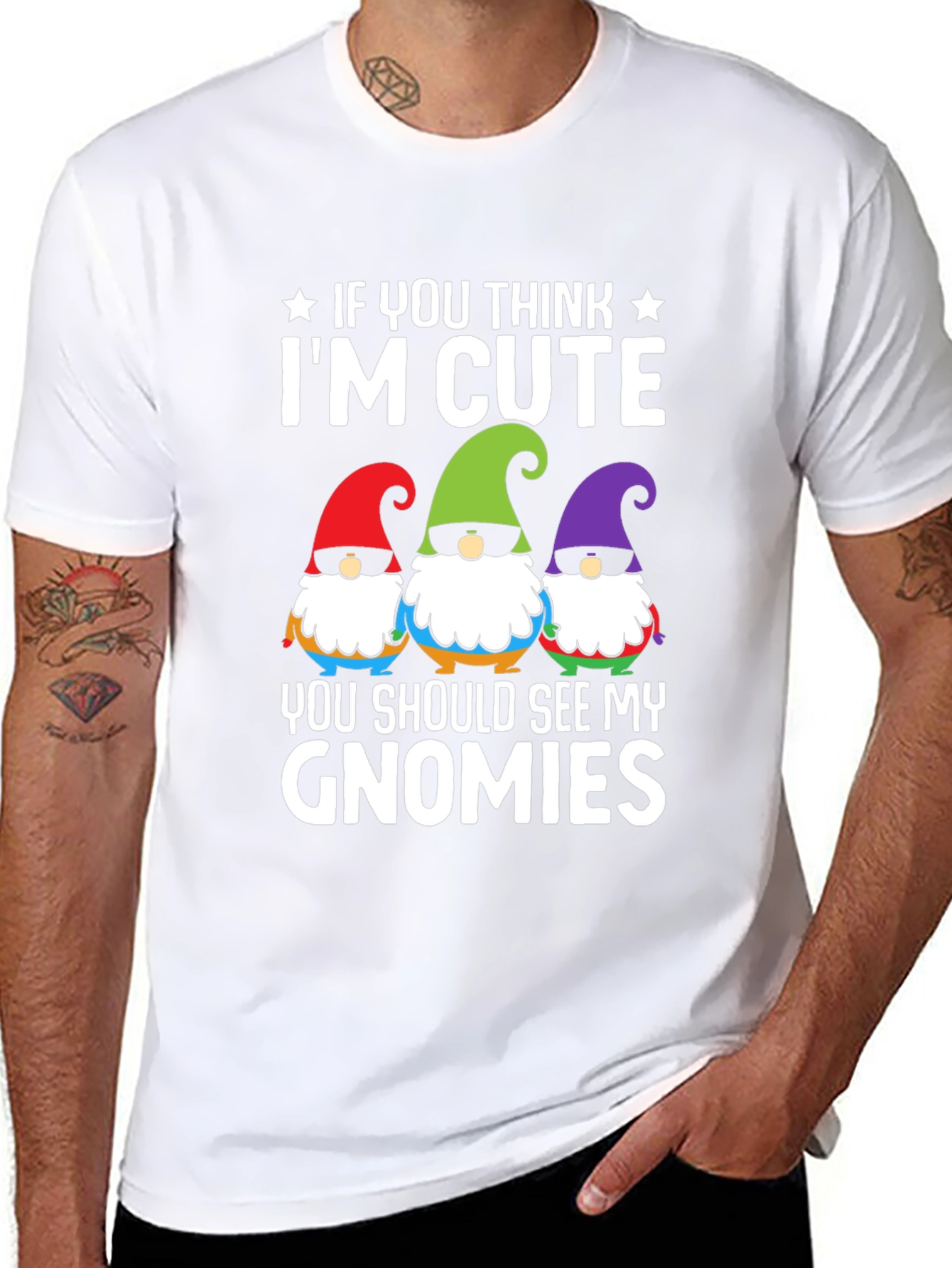 Cute Gnomies Graphic T-Shirt