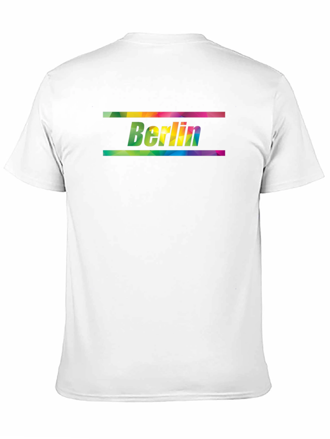 Berlin Rainbow Graphic Black T-Shirt