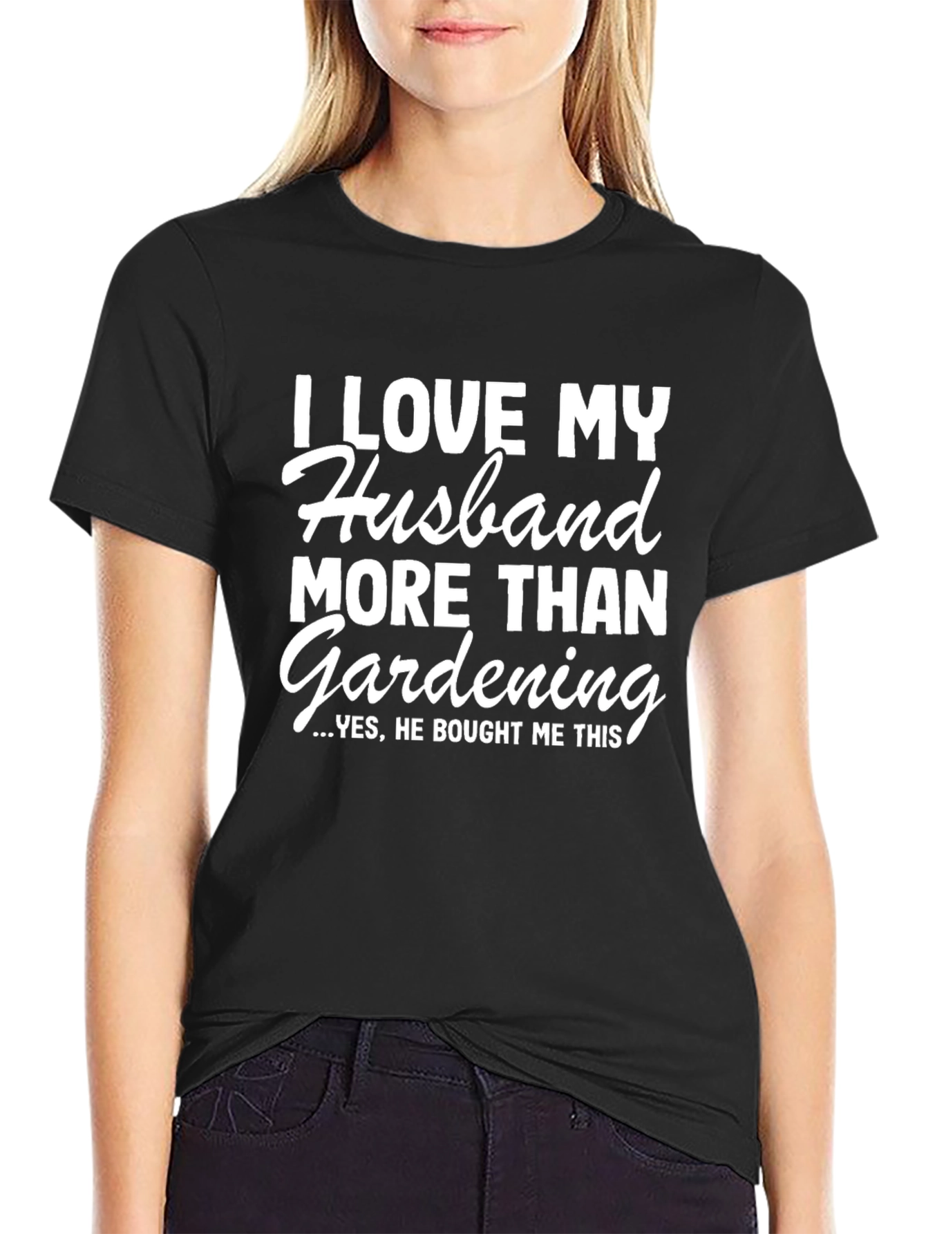 Husband More Than Gardening T-Shirt