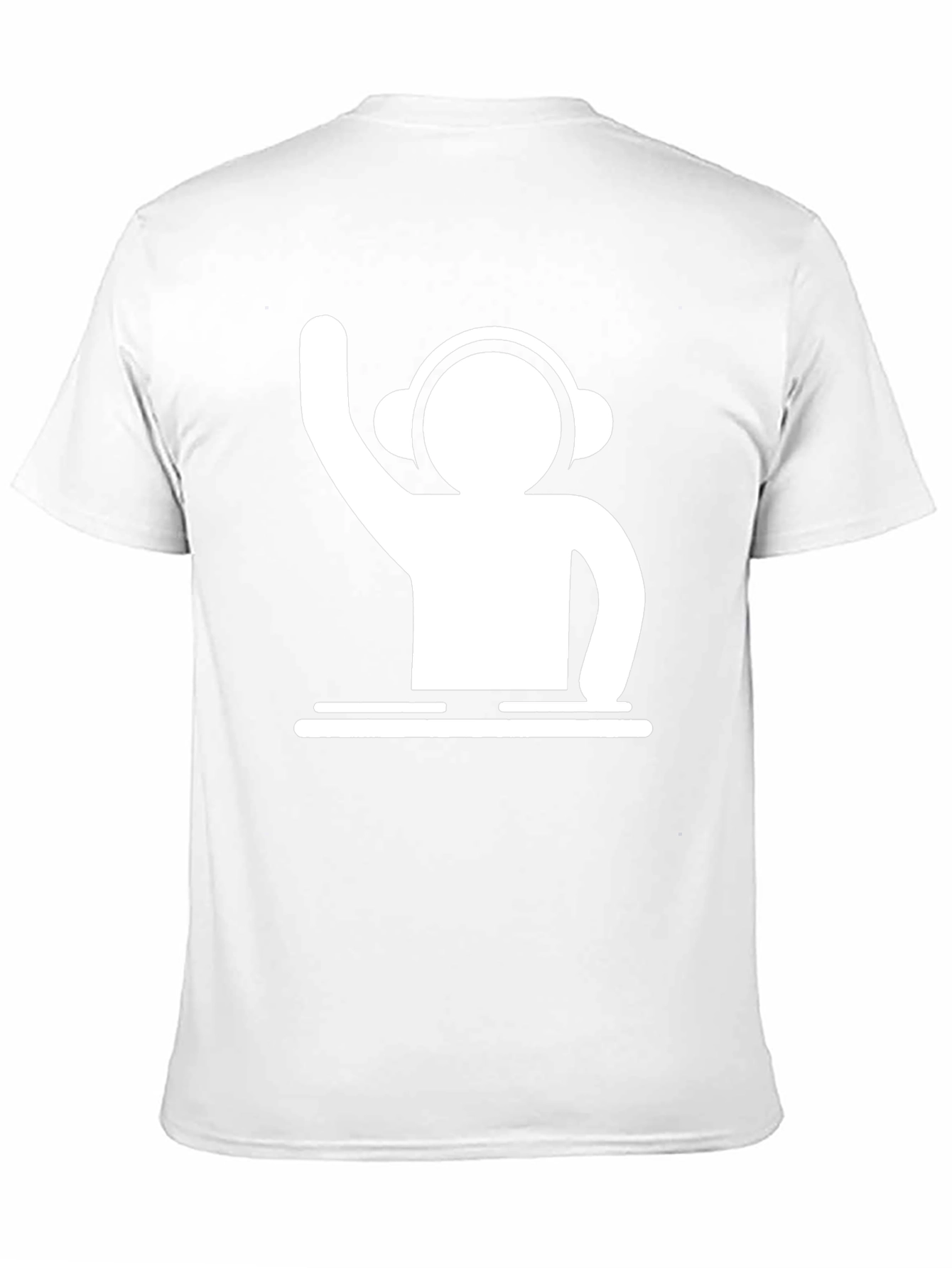 DJ Graphic Black T-Shirt - Music Lover Apparel
