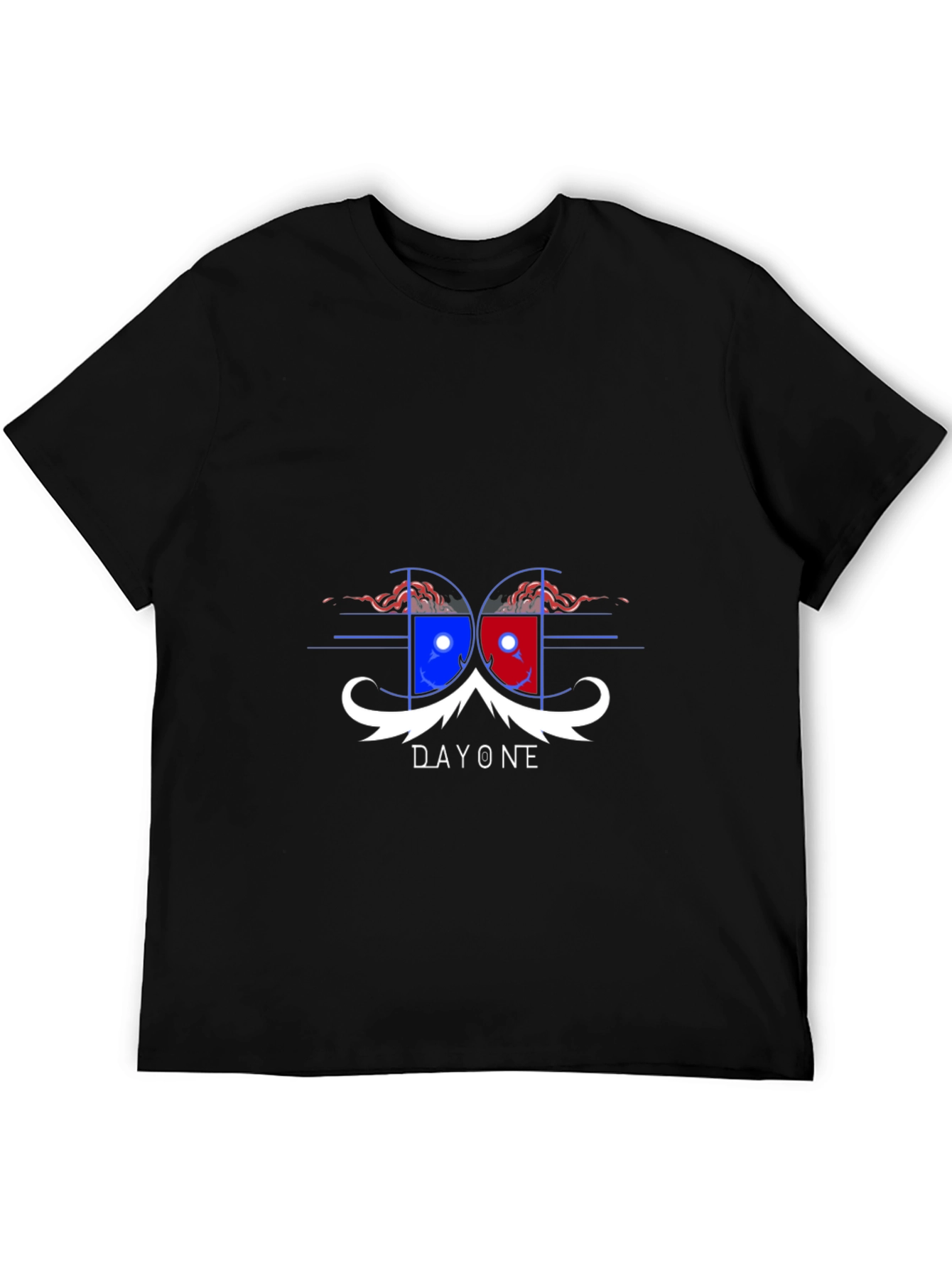 DAYONE Graphic Print Black T-Shirt