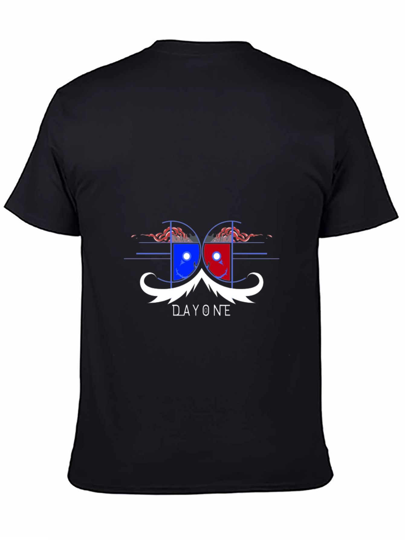 DAYONE Graphic Print Black T-Shirt