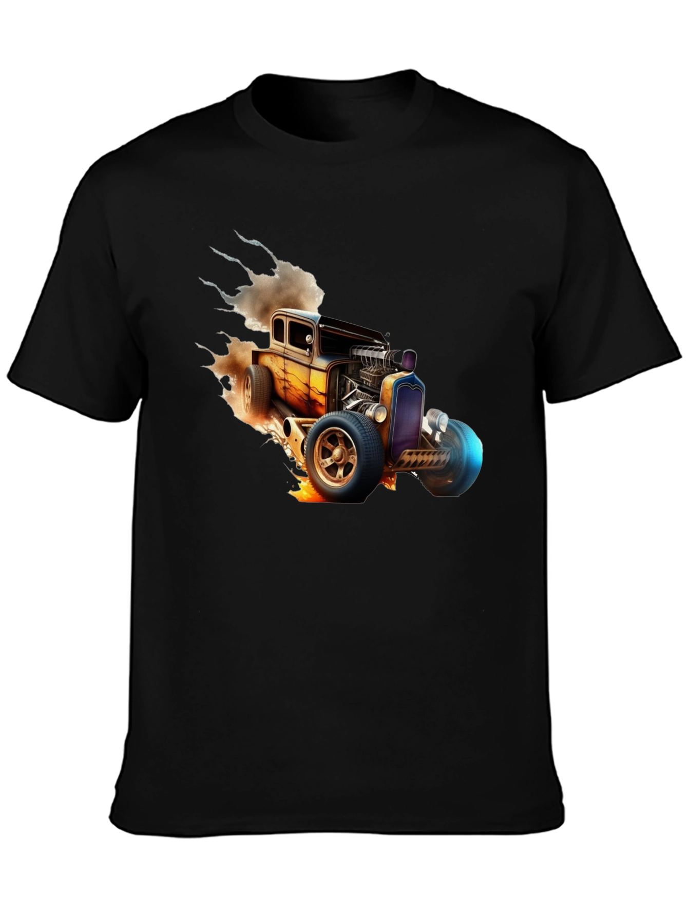 Hot Rod Graphic Tee - Classic Car Design