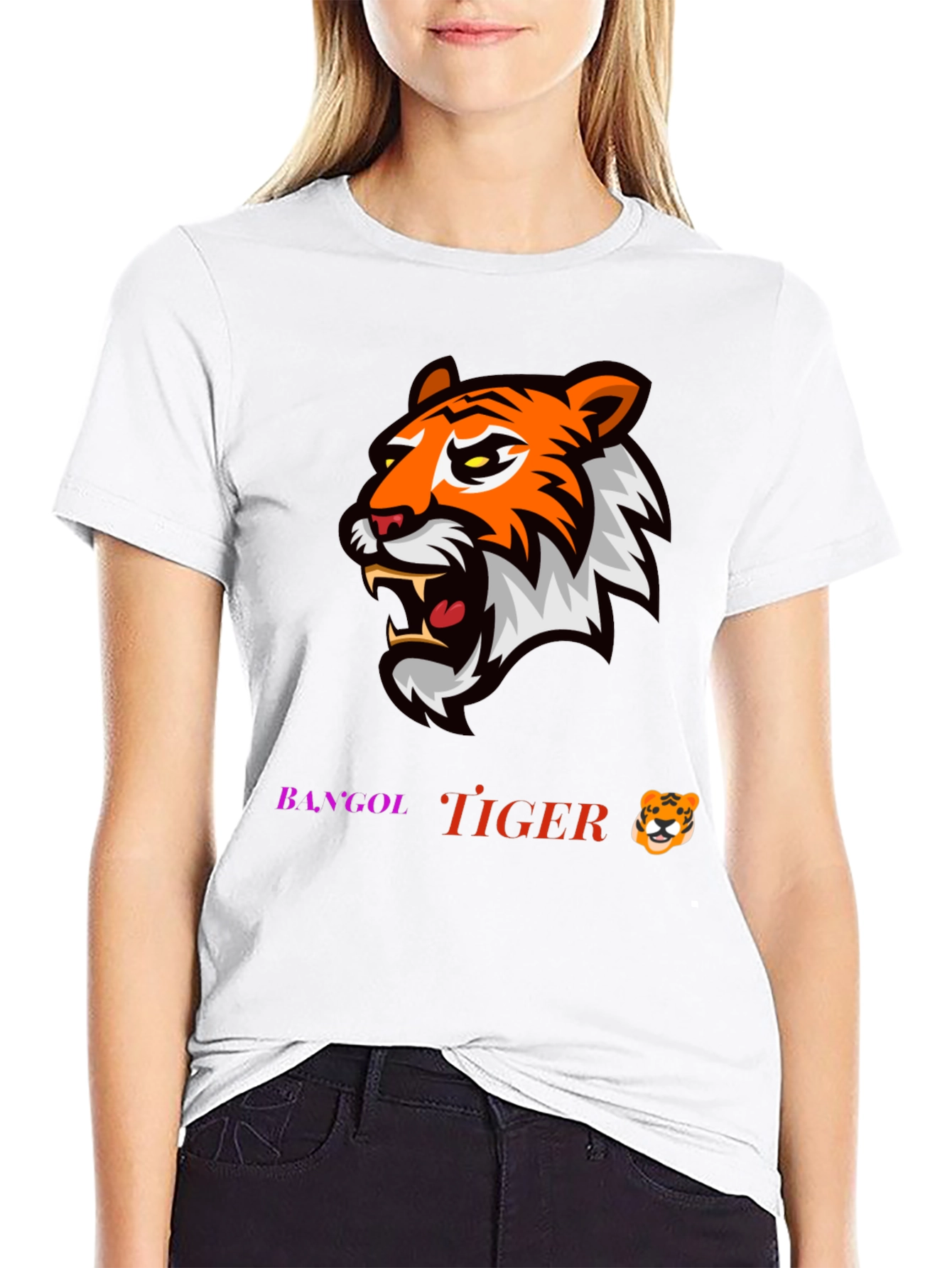Bengal Tiger Graphic T-Shirt - Fierce Style