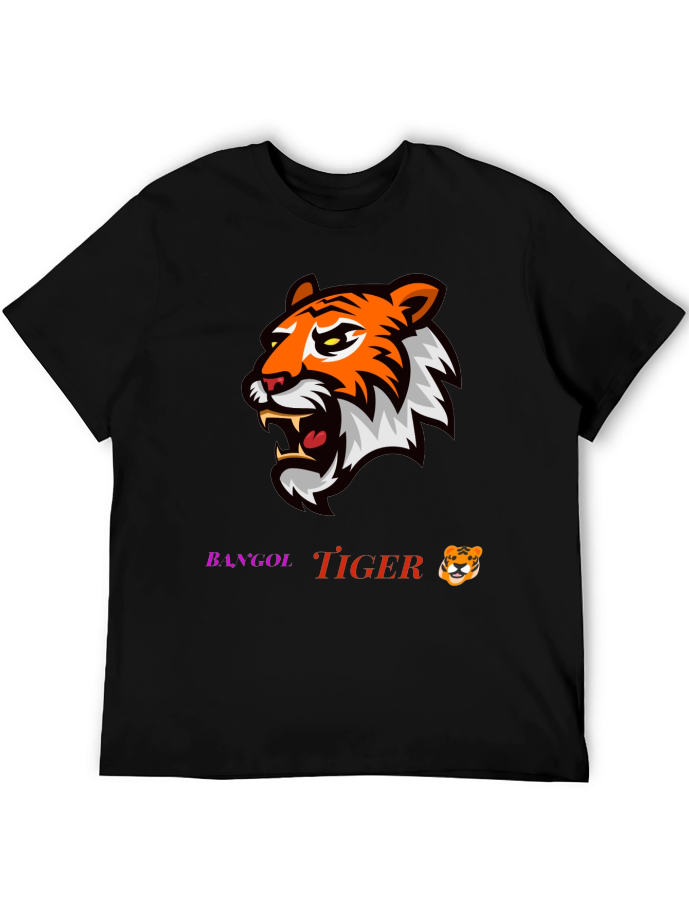 Bengal Tiger Graphic T-Shirt - Fierce Style