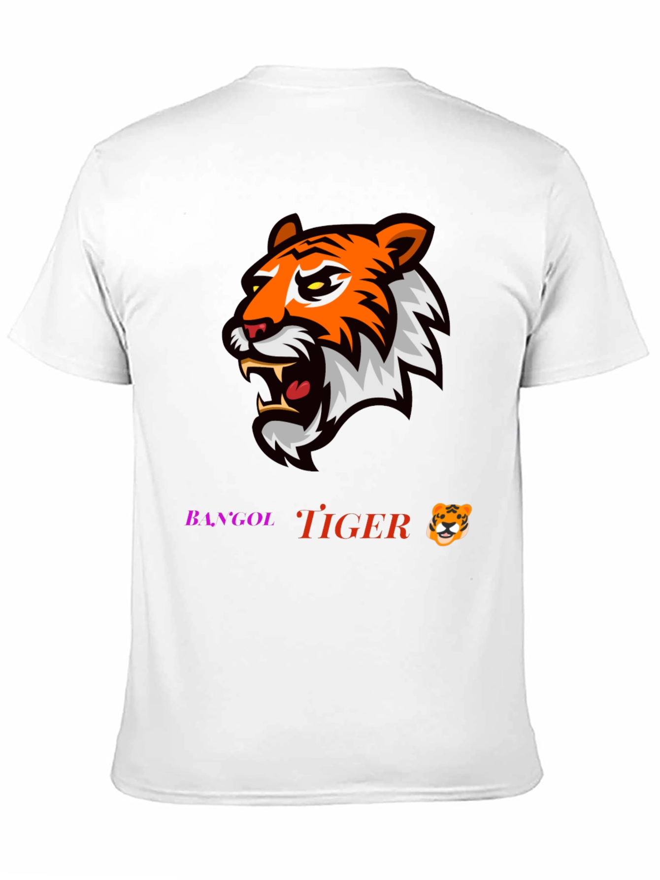 Bengal Tiger Graphic T-Shirt - Fierce Style