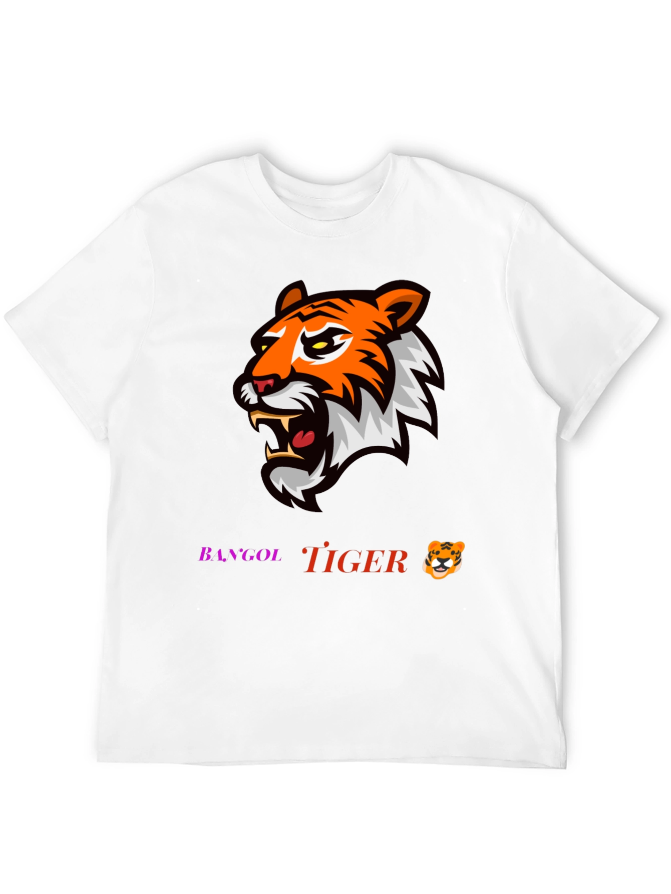 Bengal Tiger Graphic T-Shirt - Fierce Style