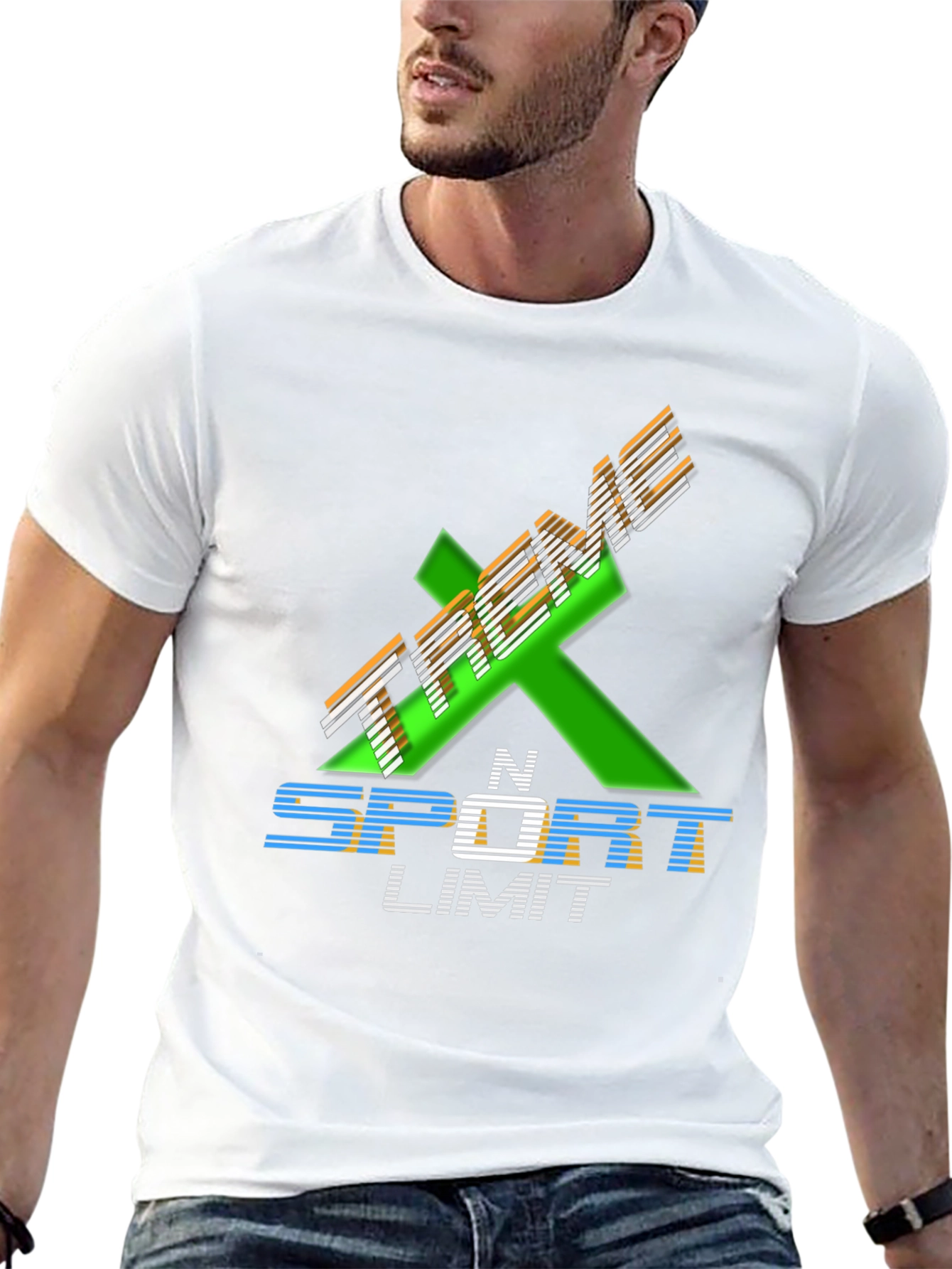 T-Rex N Sport Limit Black Graphic Tee