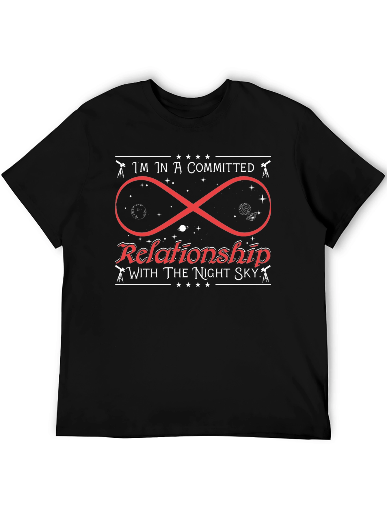 Committed Relationship Night Sky T-Shirt