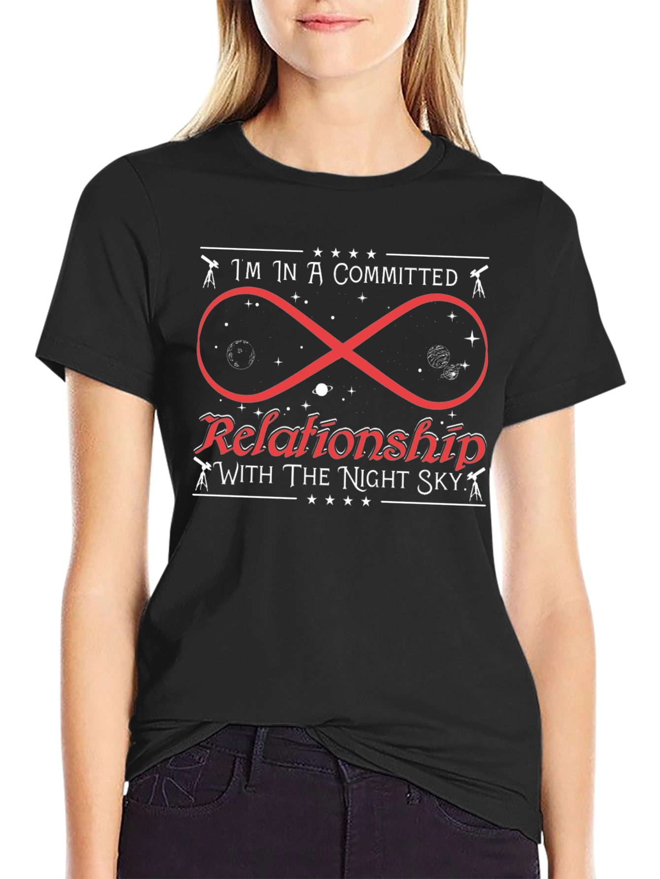 Committed Relationship Night Sky T-Shirt