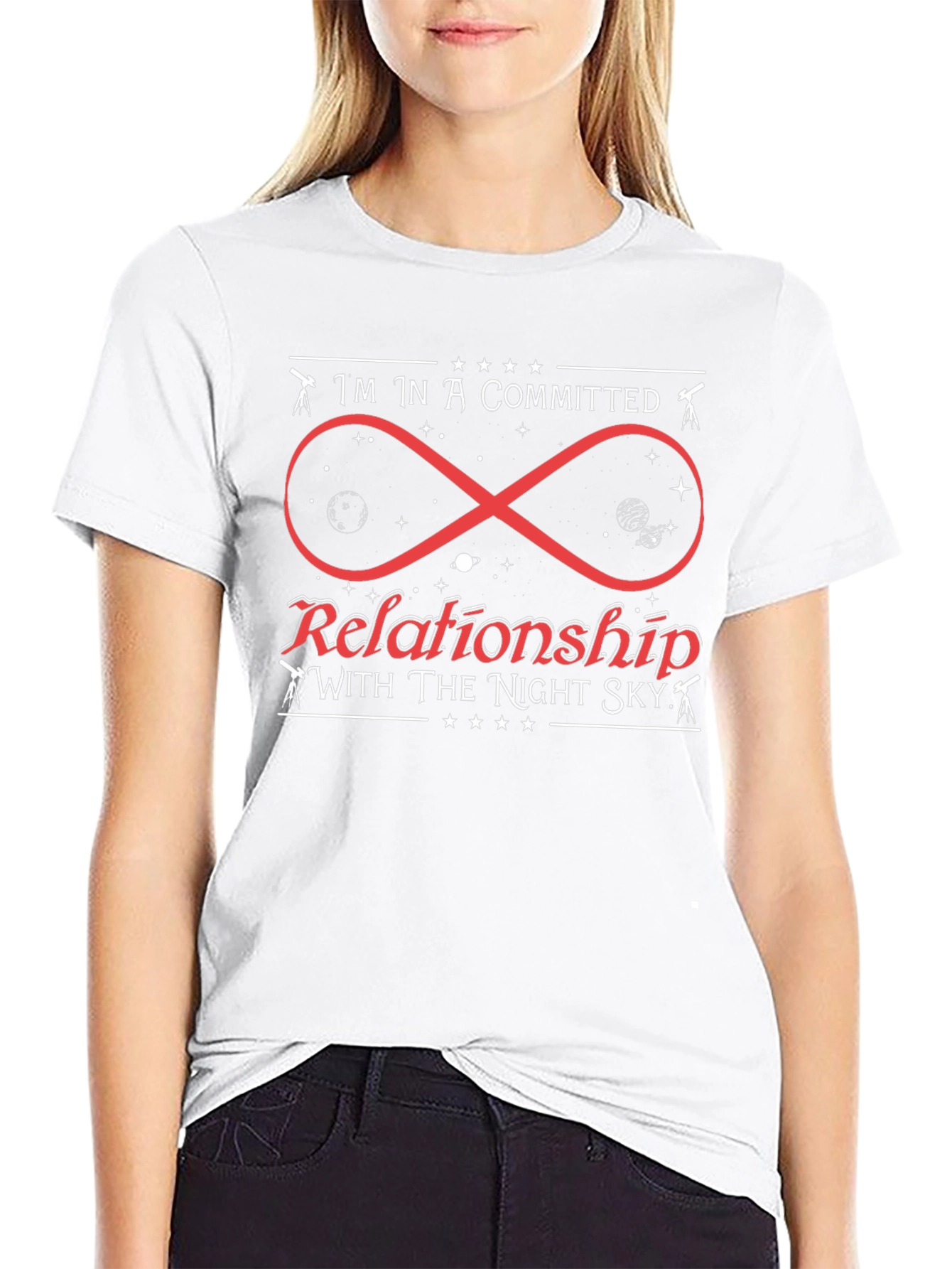 Committed Relationship Night Sky T-Shirt