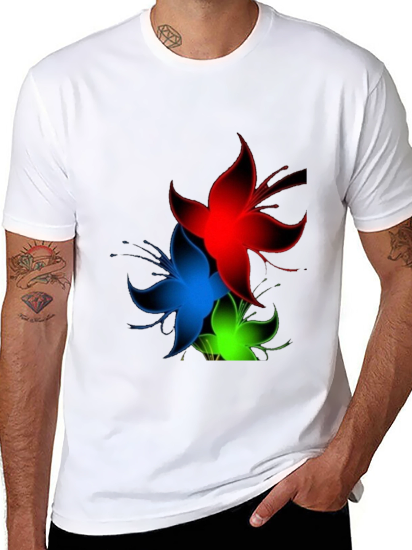 Floral Neon T-Shirt