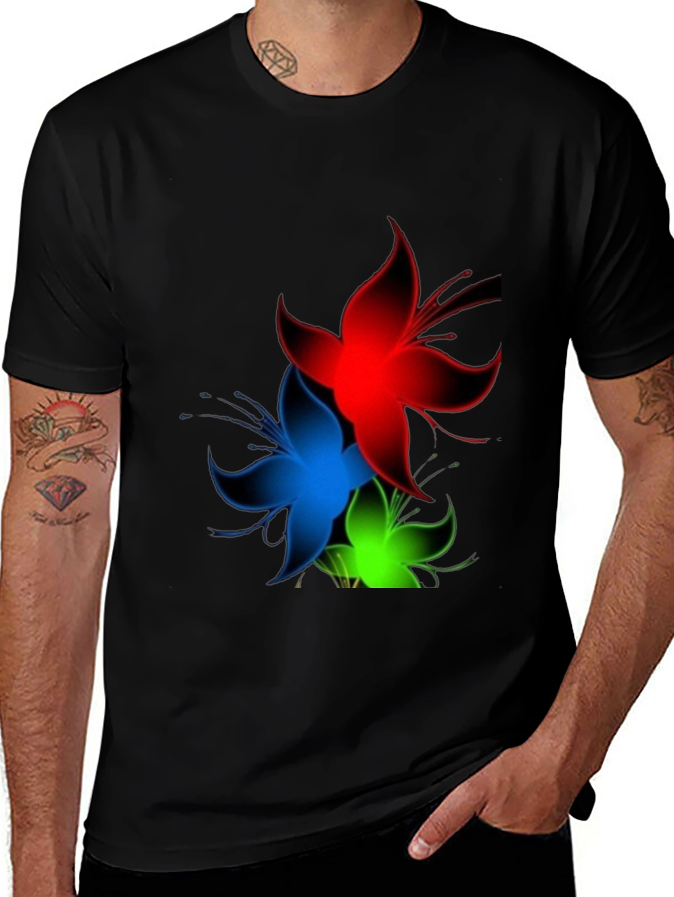Floral Neon T-Shirt