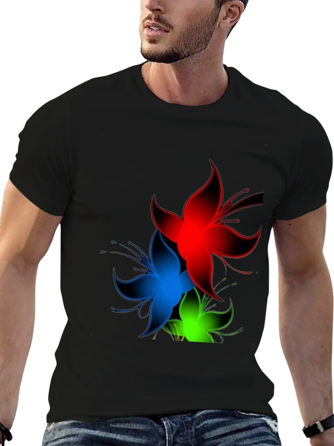 Floral Neon T-Shirt