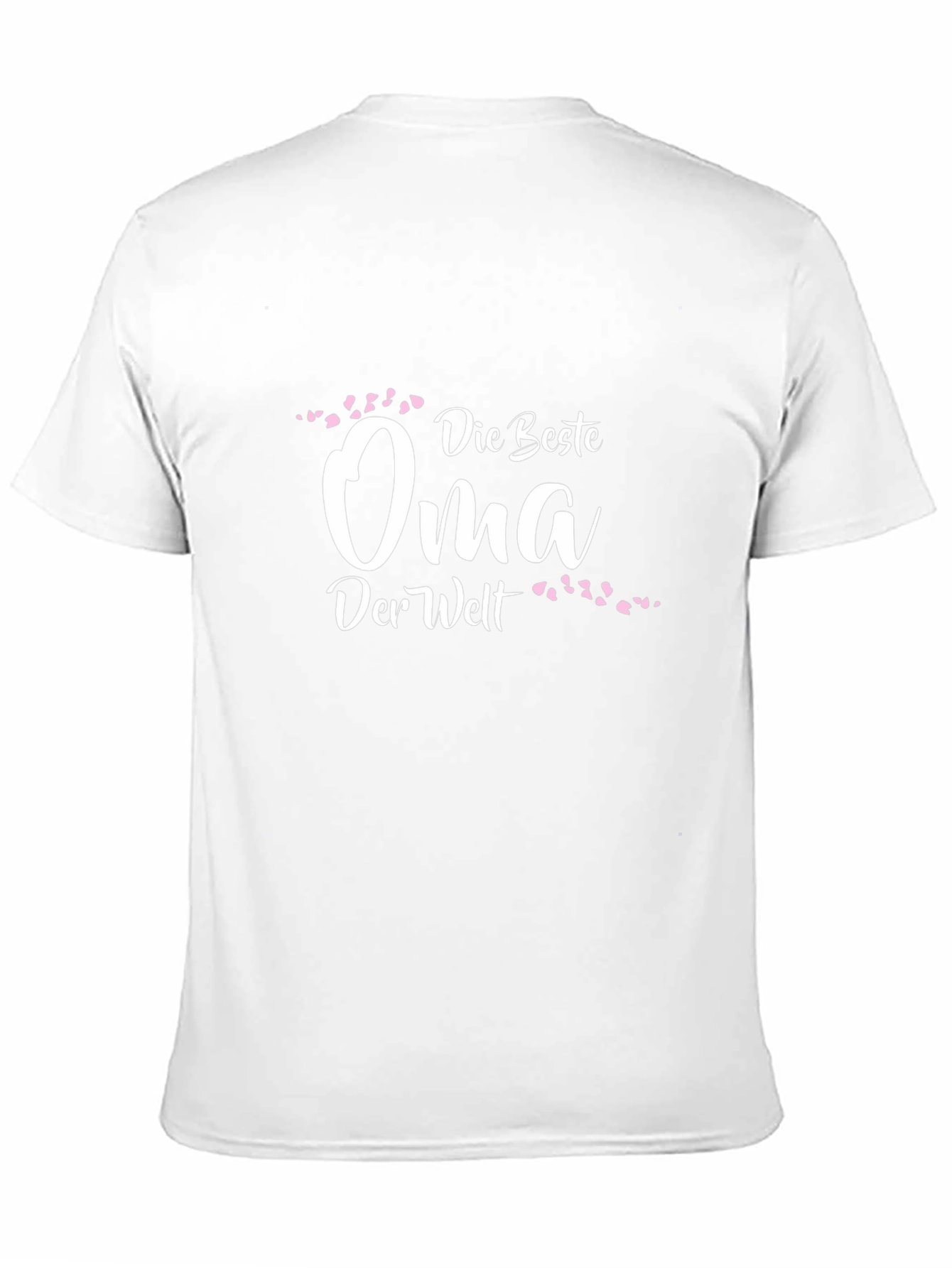 Die Beste Oma T-Shirt - Black Crew Neck Tee