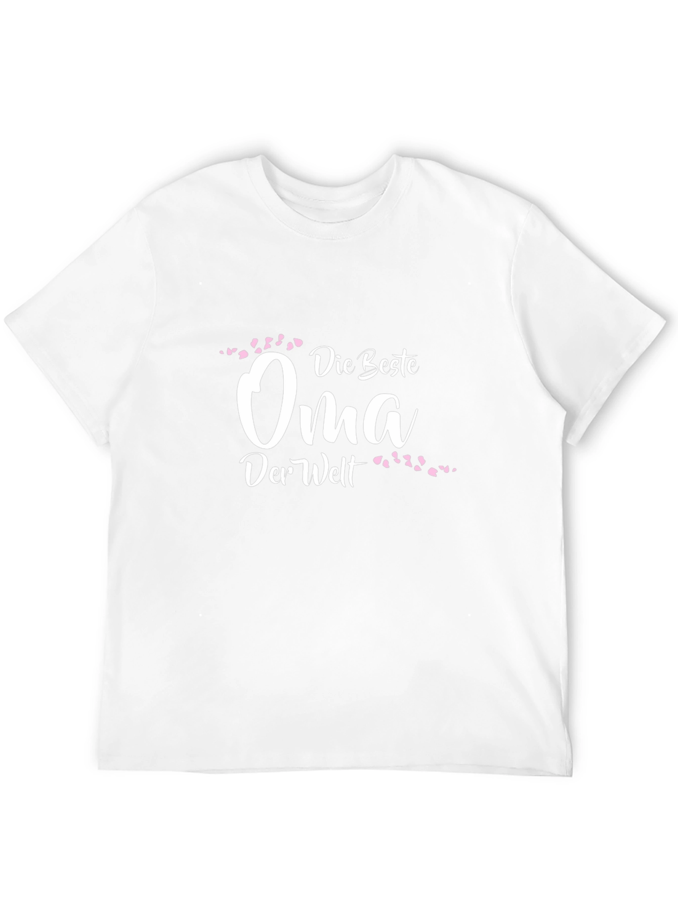 Die Beste Oma T-Shirt - Black Crew Neck Tee
