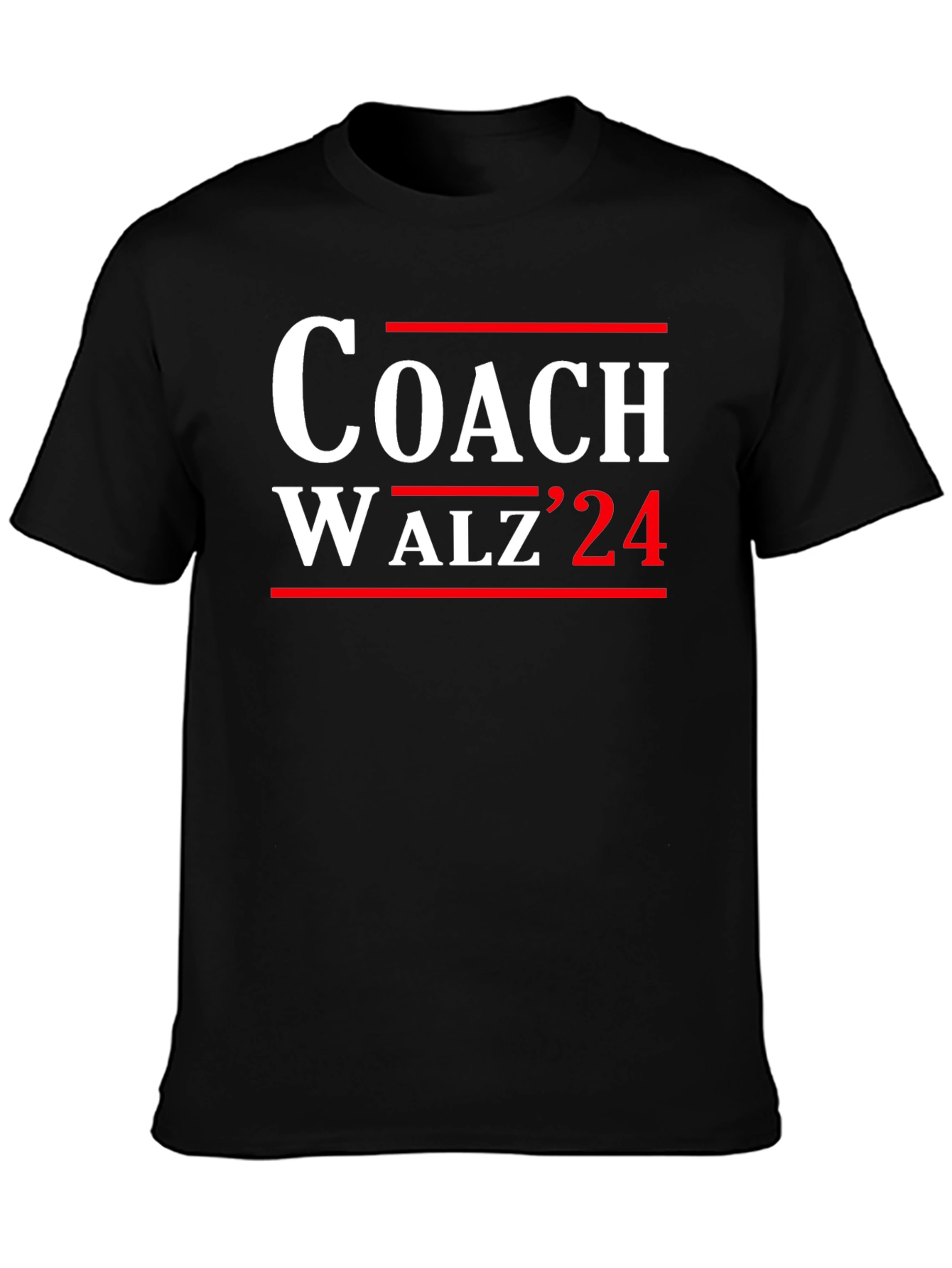 Coach Walz 24 Black Graphic T-Shirt
