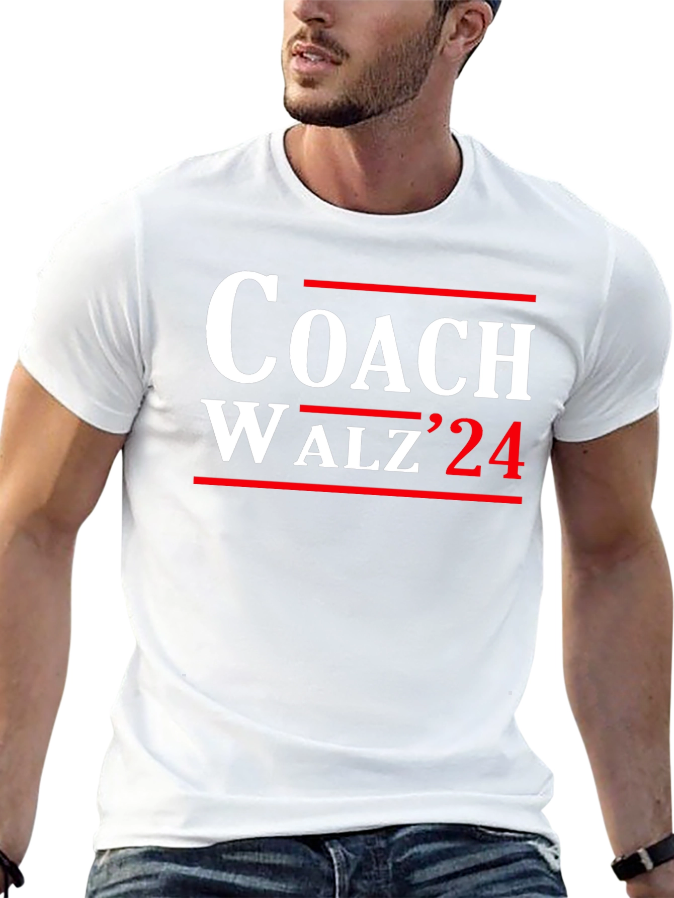Coach Walz 24 Black Graphic T-Shirt