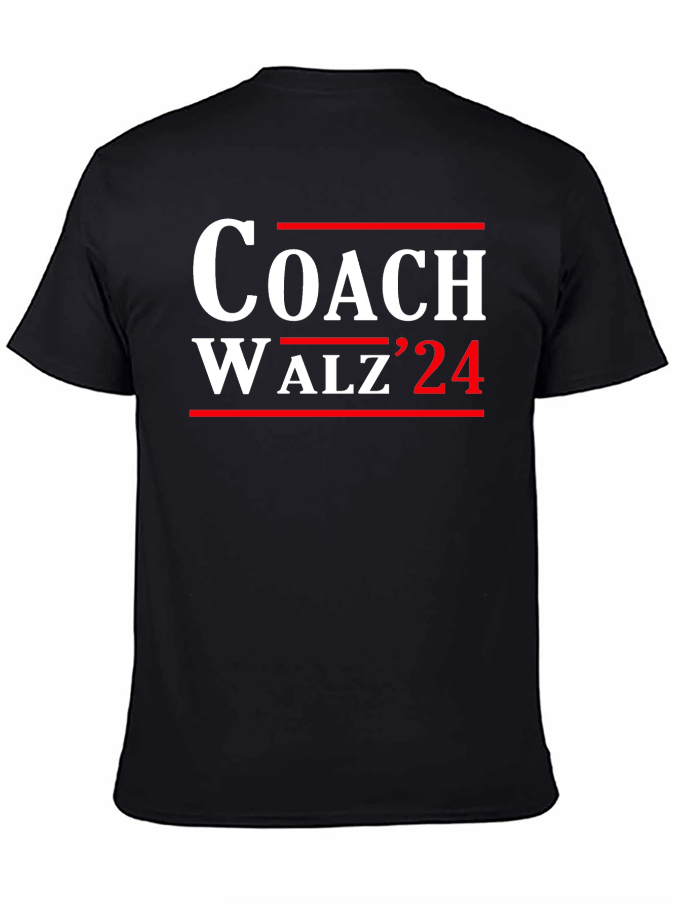 Coach Walz 24 Black Graphic T-Shirt