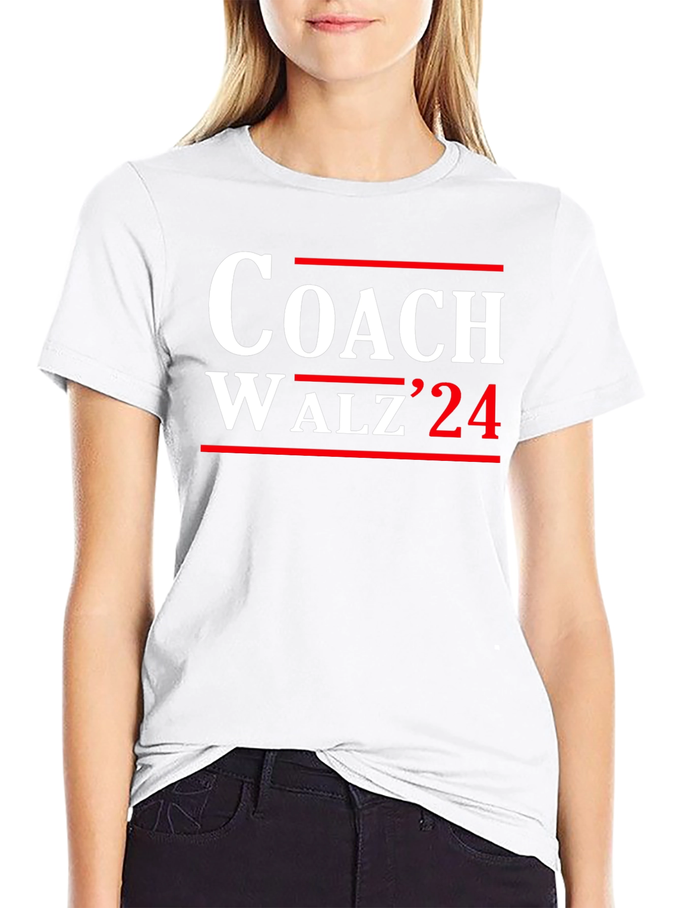 Coach Walz 24 Black Graphic T-Shirt