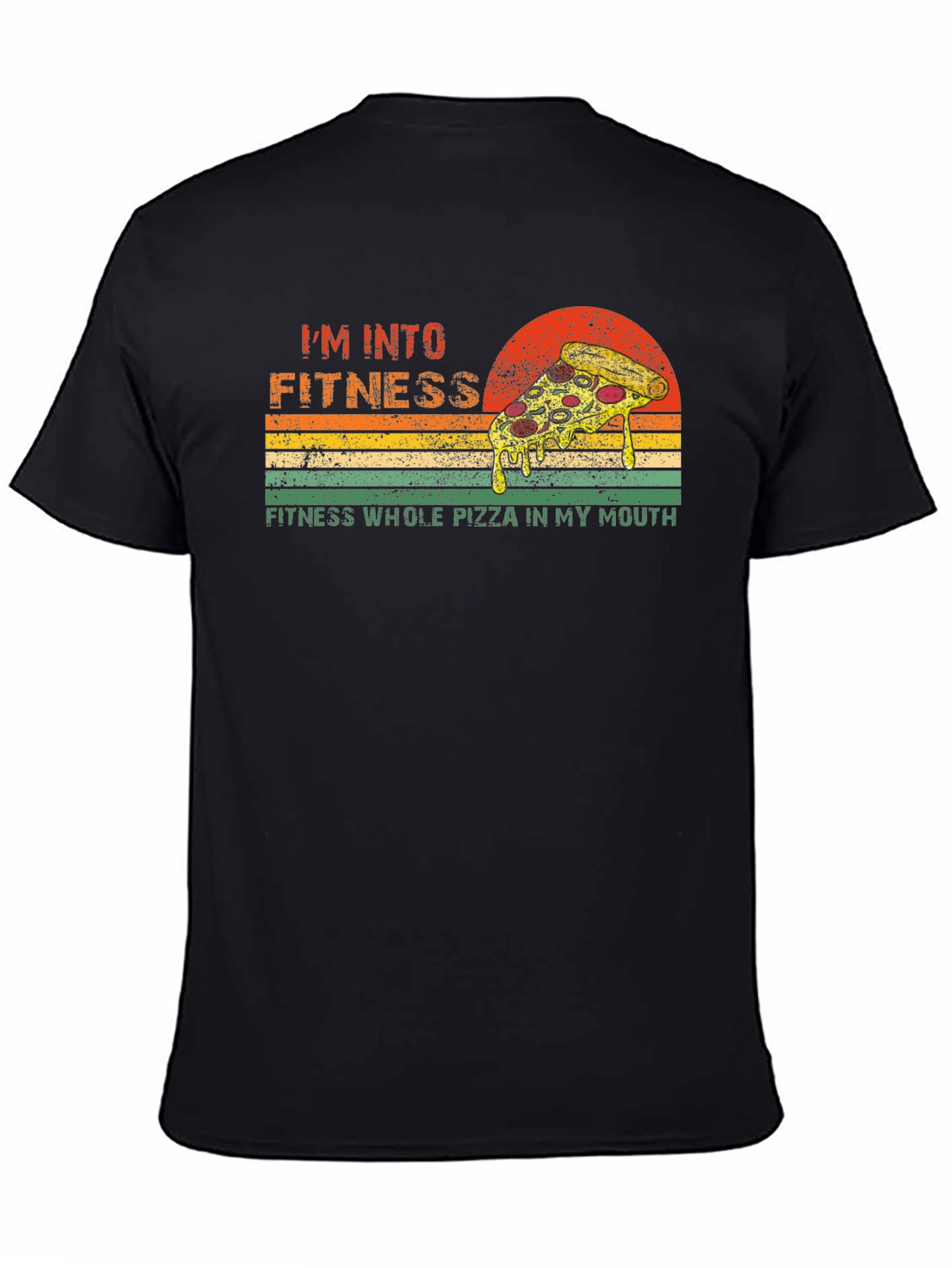 Im Into Fitness Pizza T-Shirt