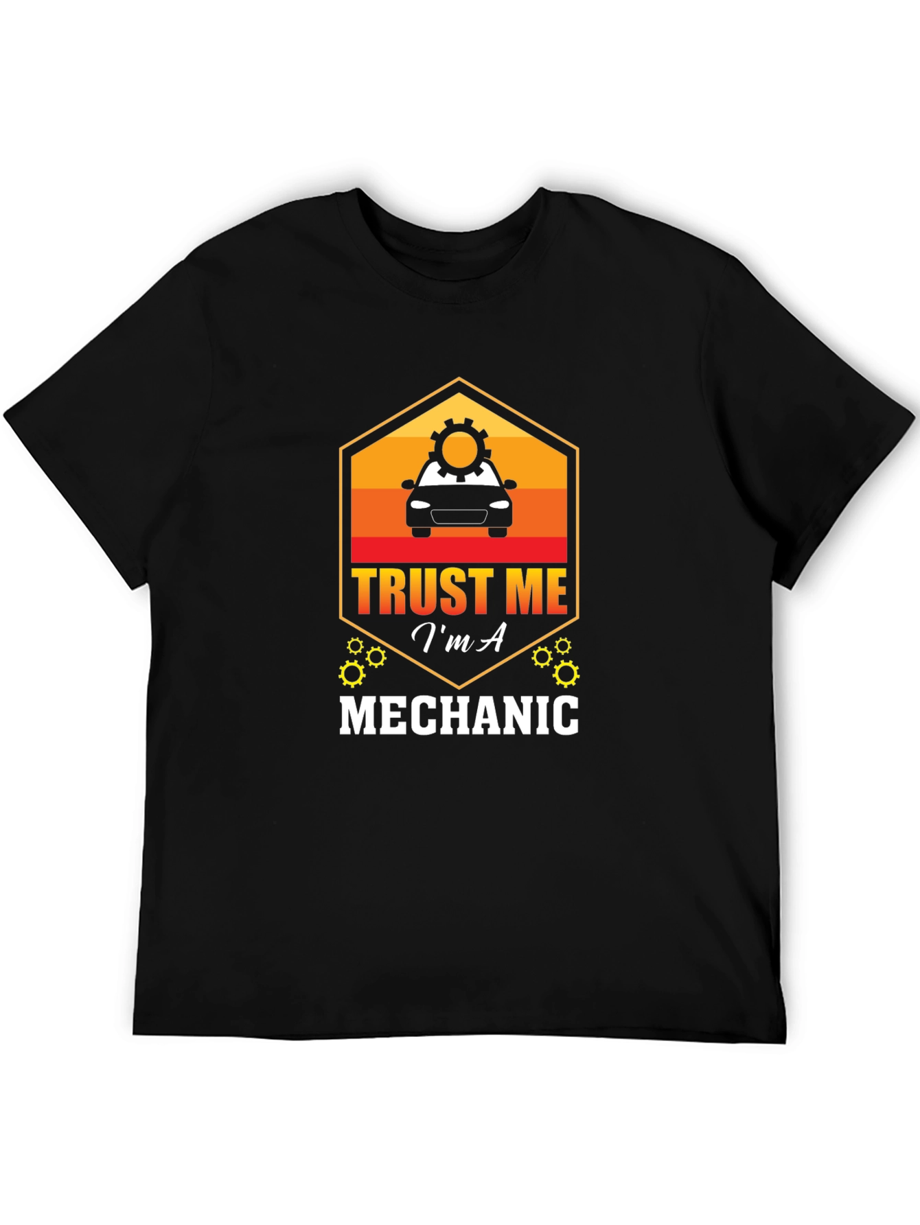 Trust Me Im A Mechanic T-Shirt - Black