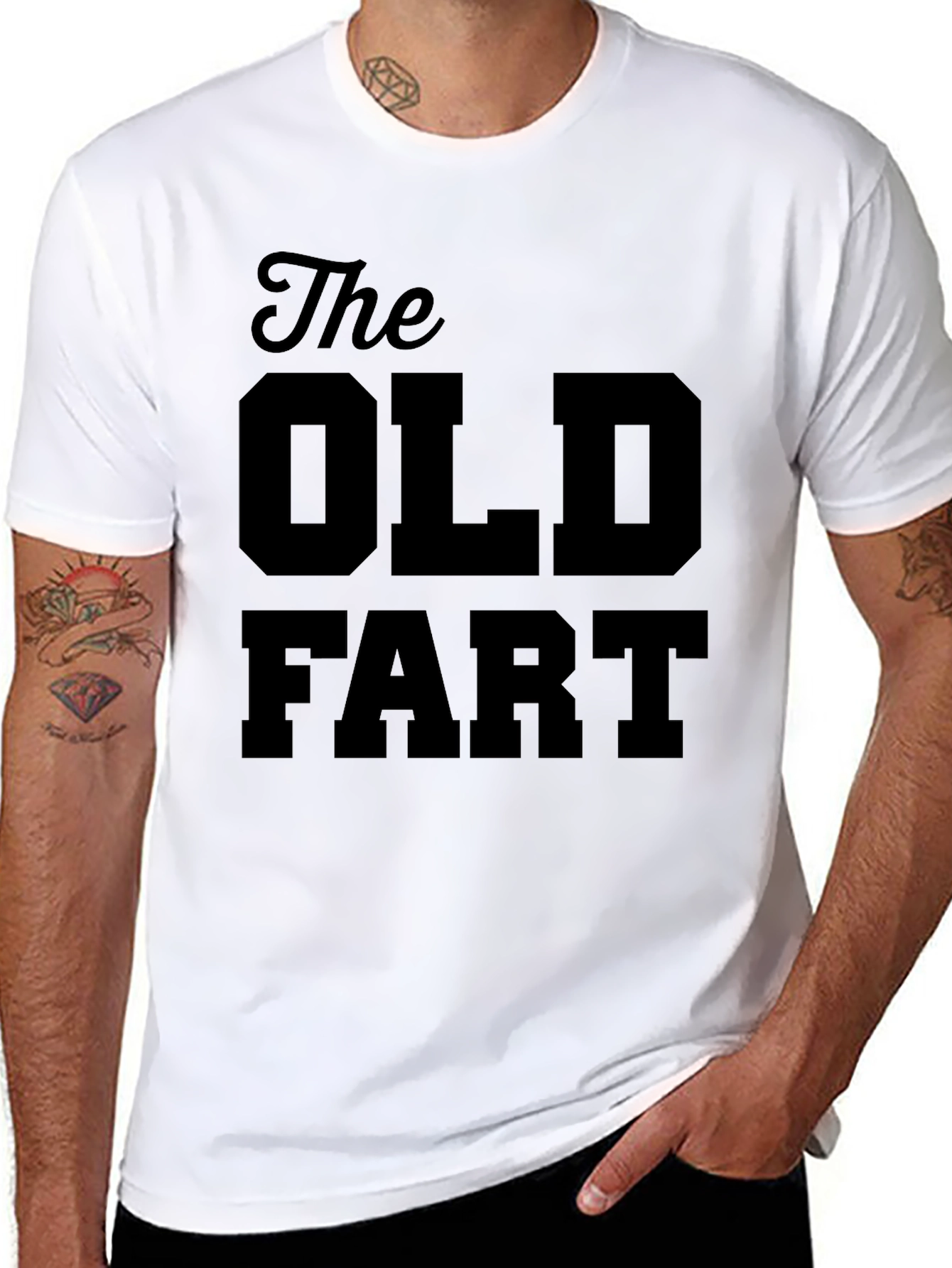 The Old Fart T-Shirt - Funny Mens Tee