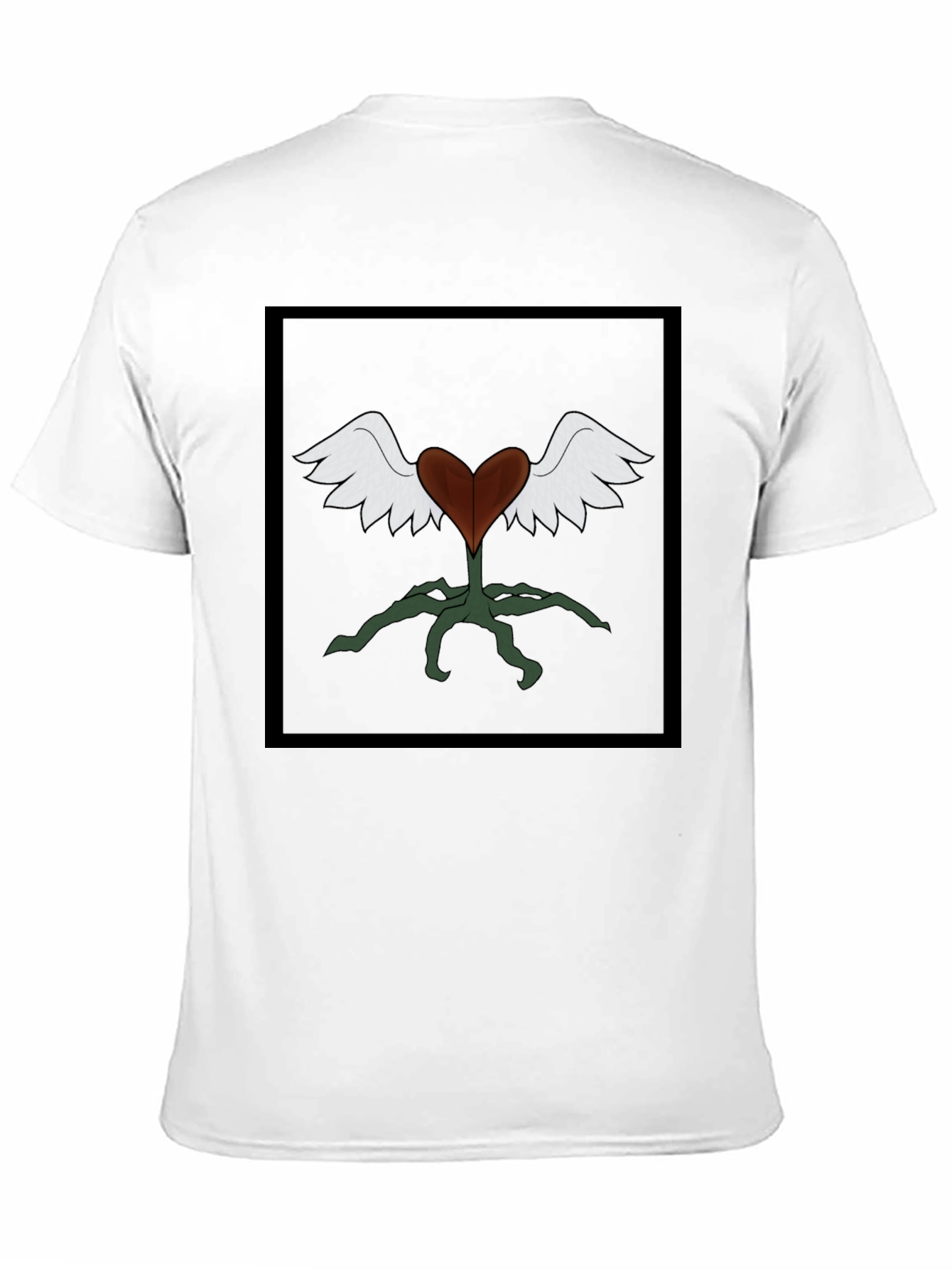 Winged Heart Plant Graphic Tee