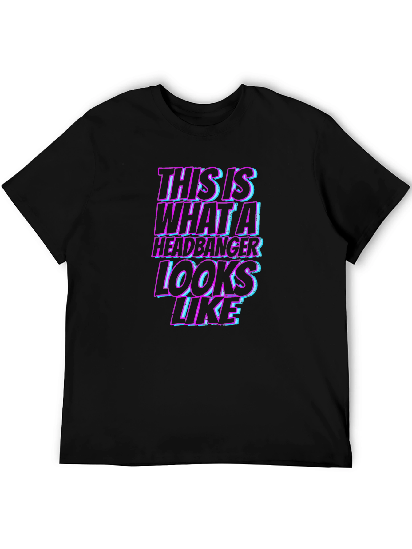 Headbanger Graphic Tee - Rock Music Shirt