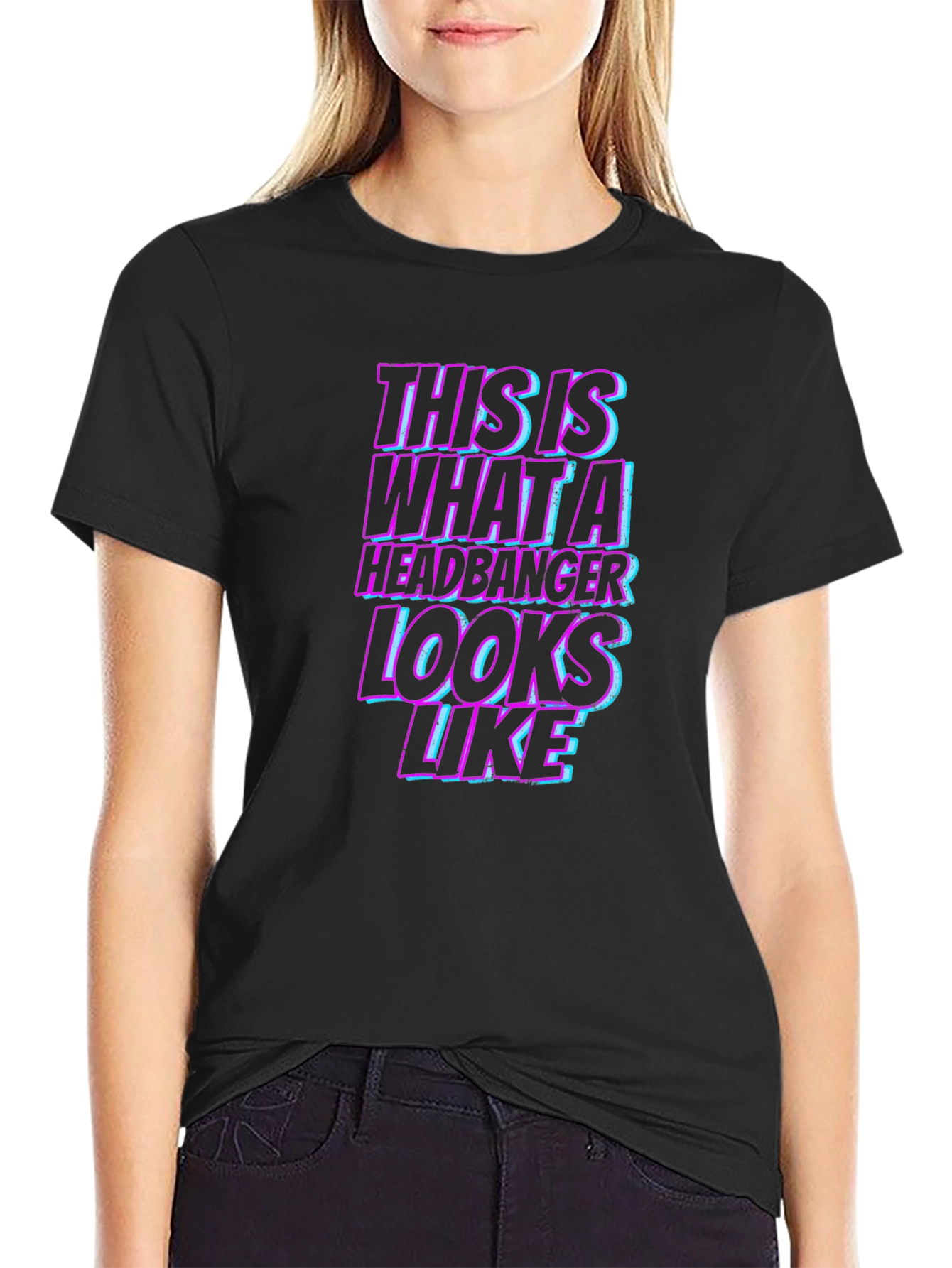 Headbanger Graphic Tee - Rock Music Shirt