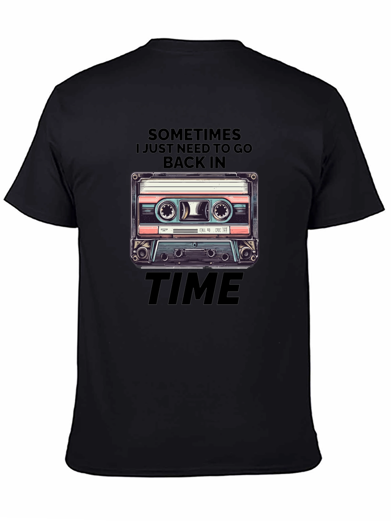Retro Cassette Tape T-Shirt - Back to the 80s!