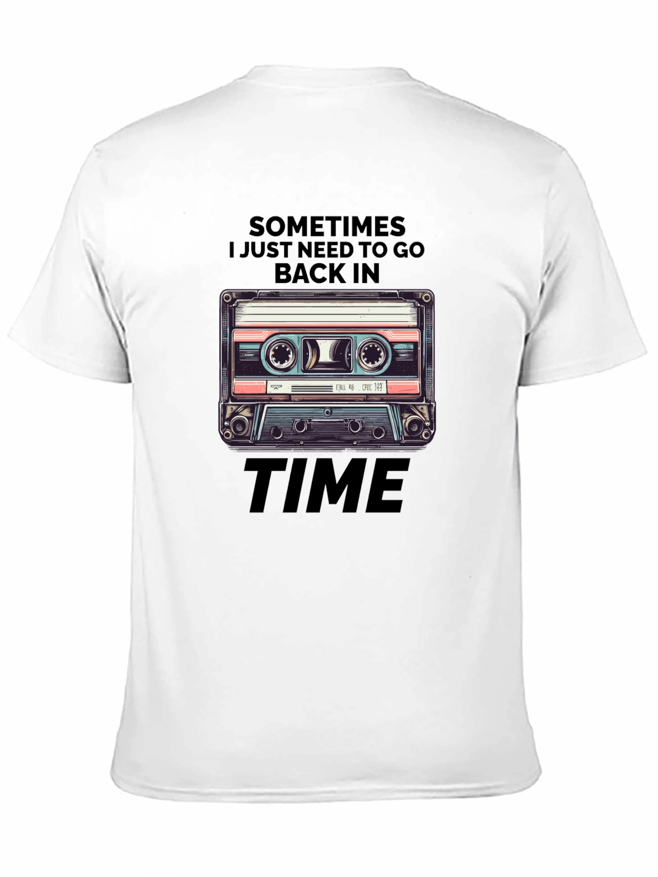 Retro Cassette Tape T-Shirt - Back to the 80s!