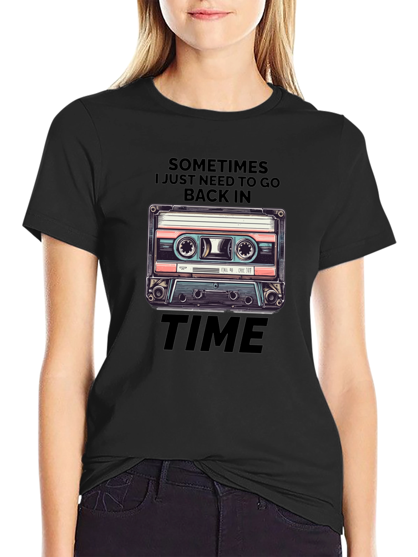 Retro Cassette Tape T-Shirt - Back to the 80s!