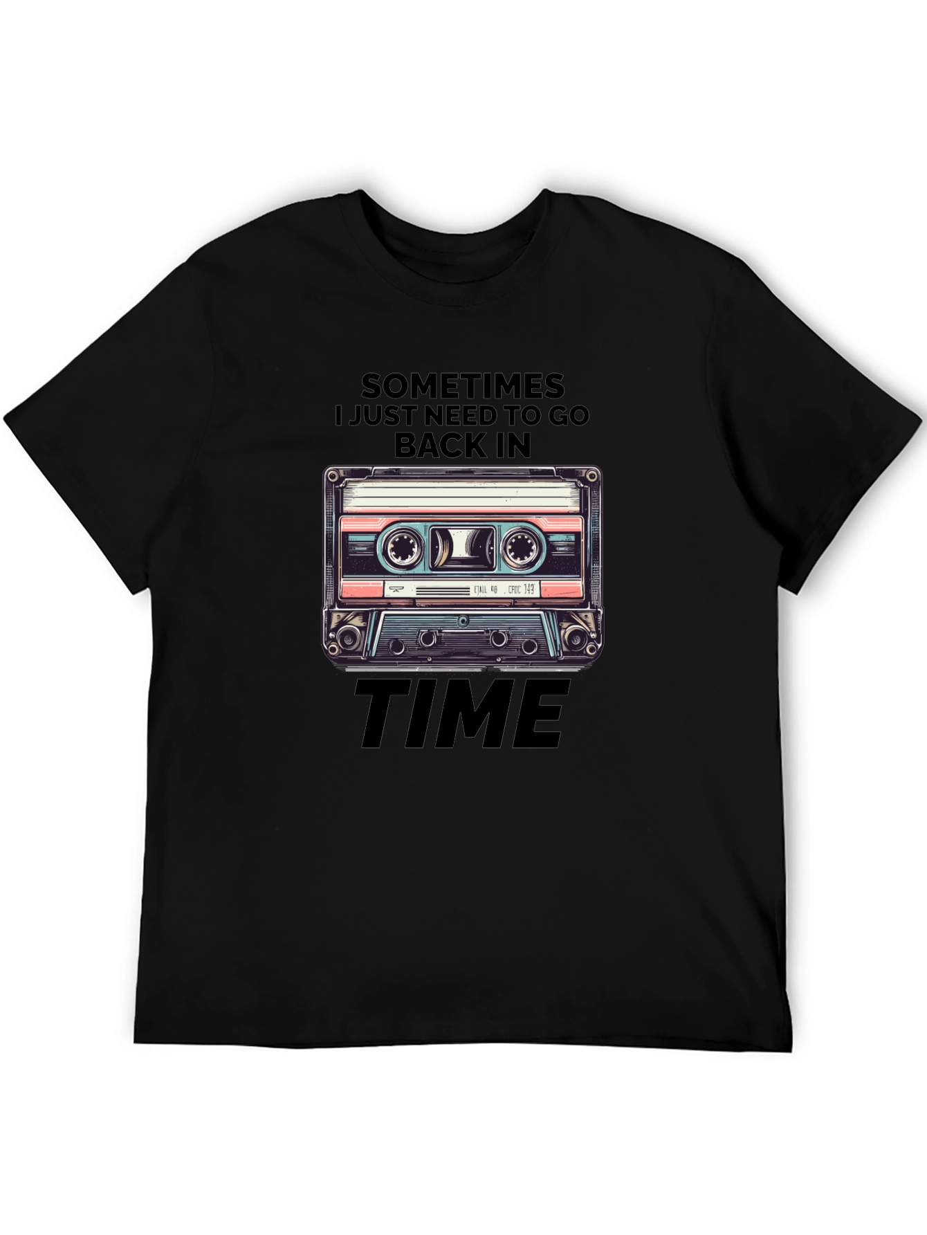 Retro Cassette Tape T-Shirt - Back to the 80s!