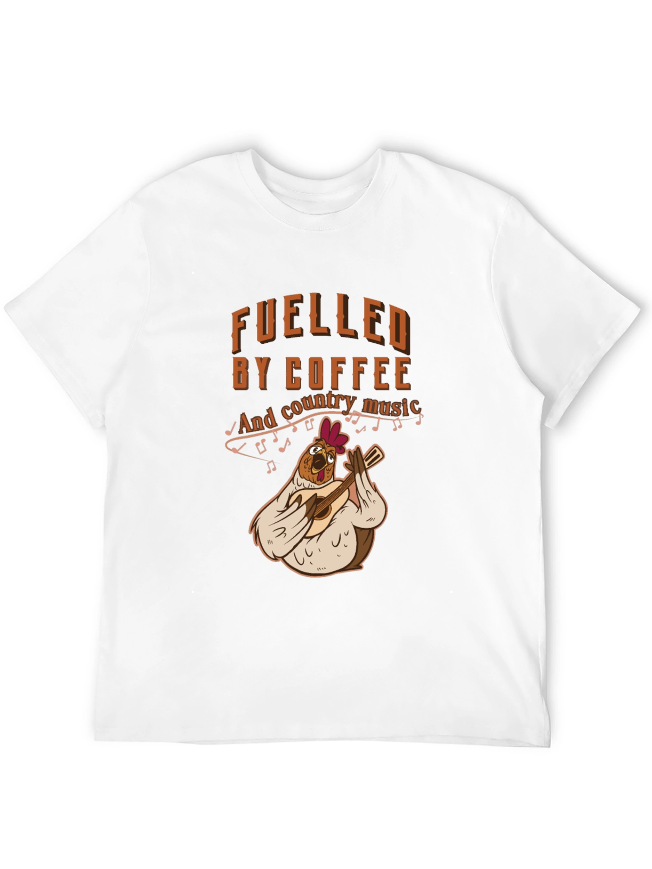 Fueled by Coffee and Country Music T-Shirt