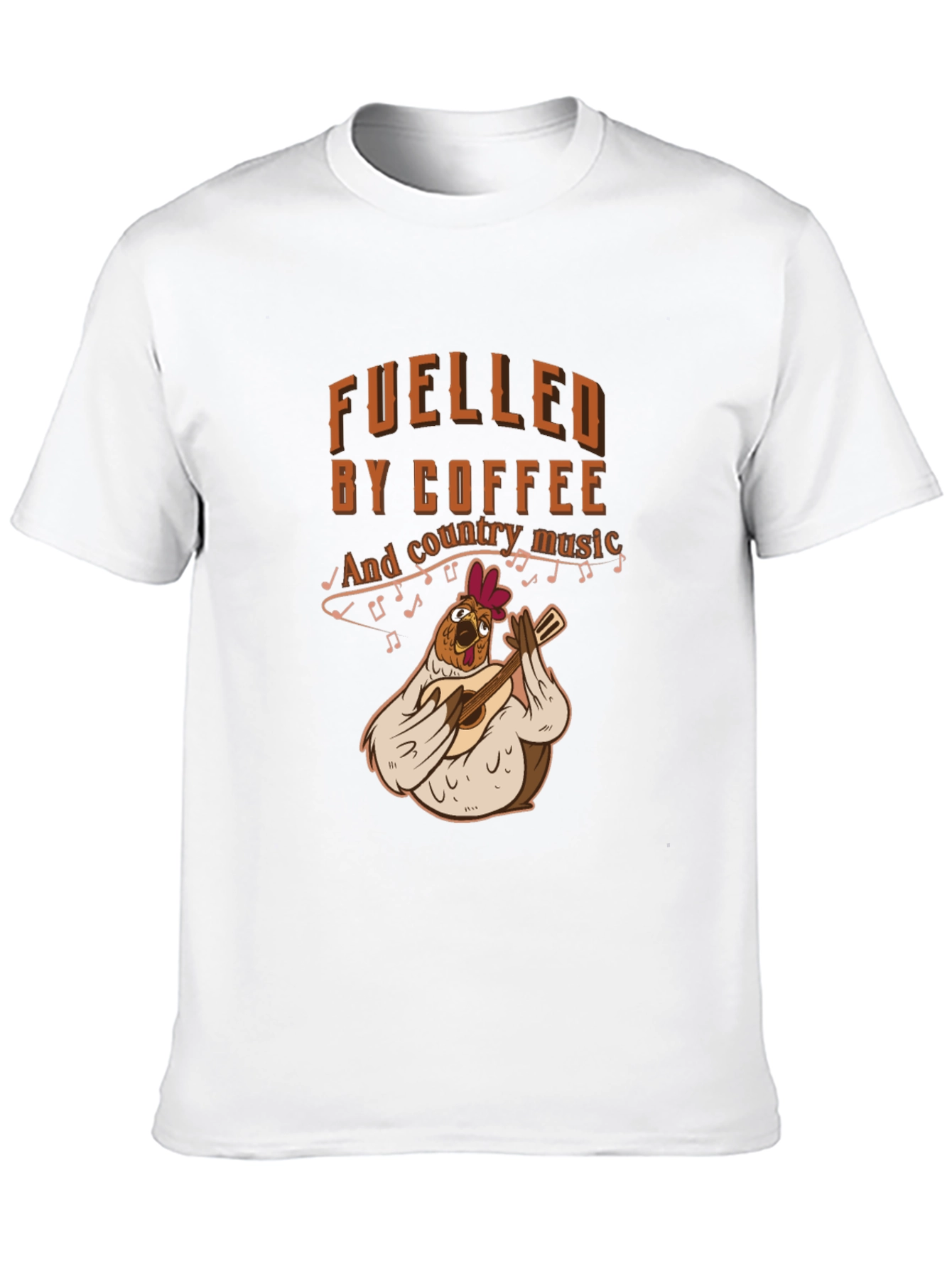 Fueled by Coffee and Country Music T-Shirt