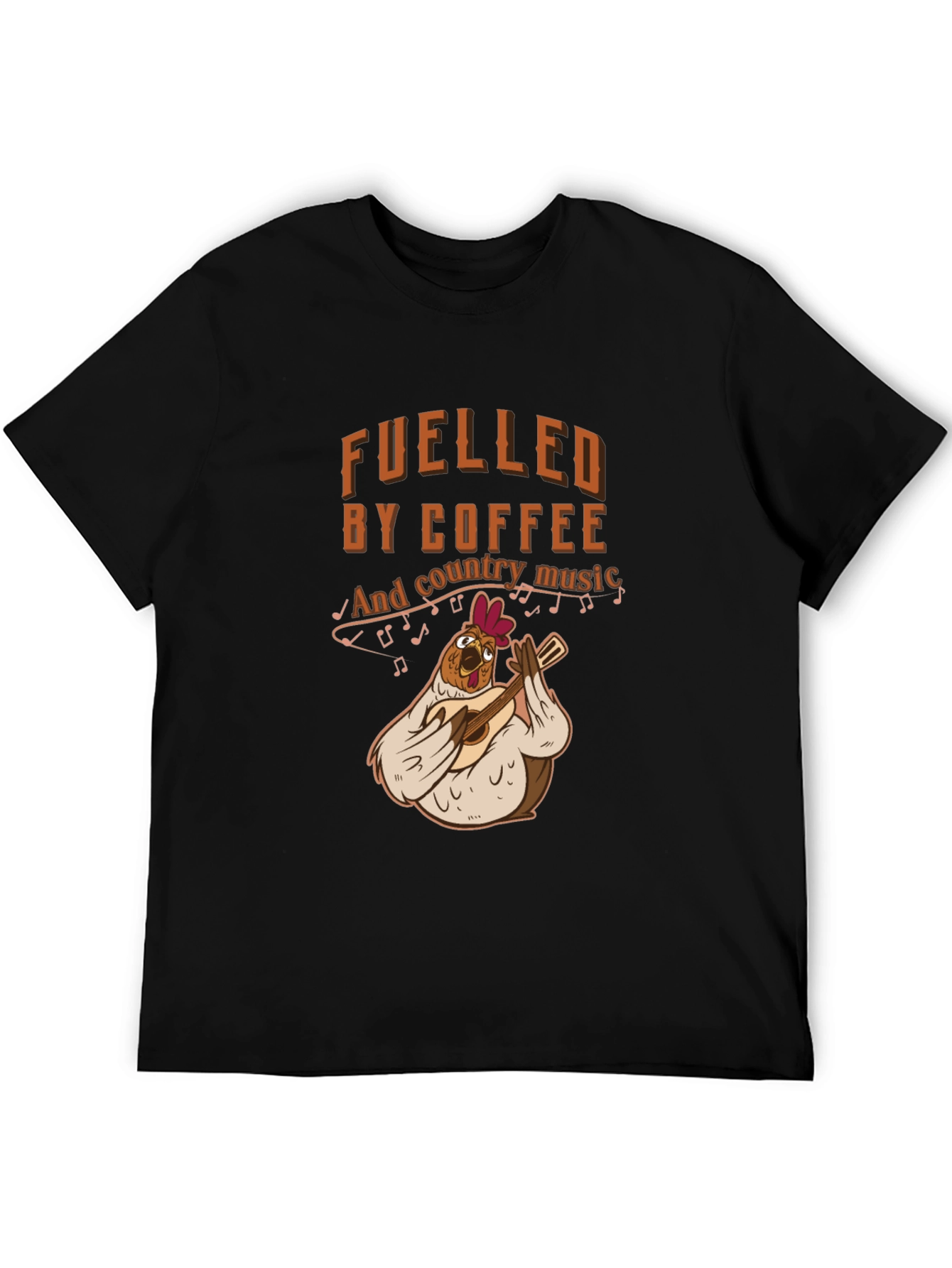 Fueled by Coffee and Country Music T-Shirt