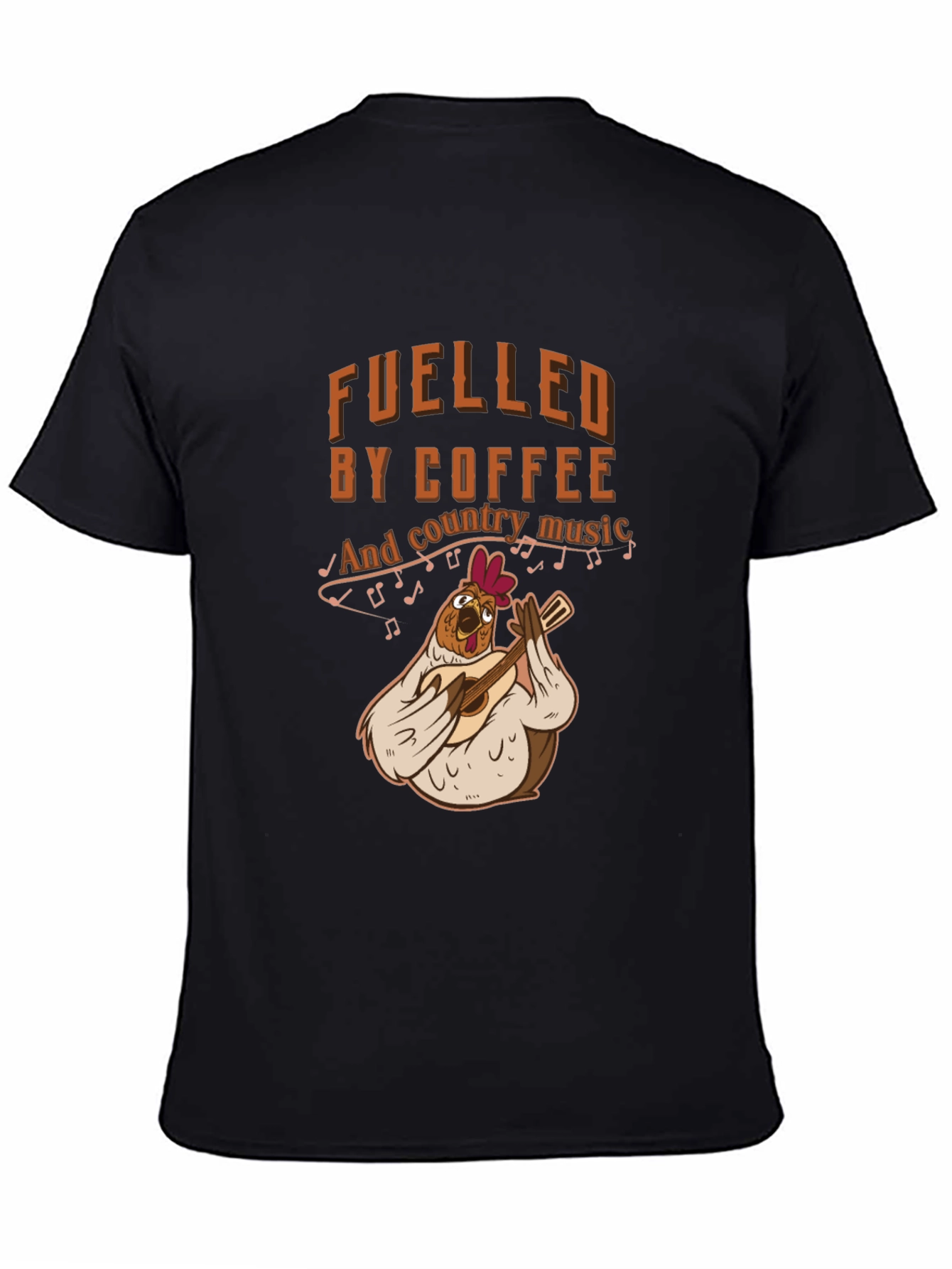 Fueled by Coffee and Country Music T-Shirt